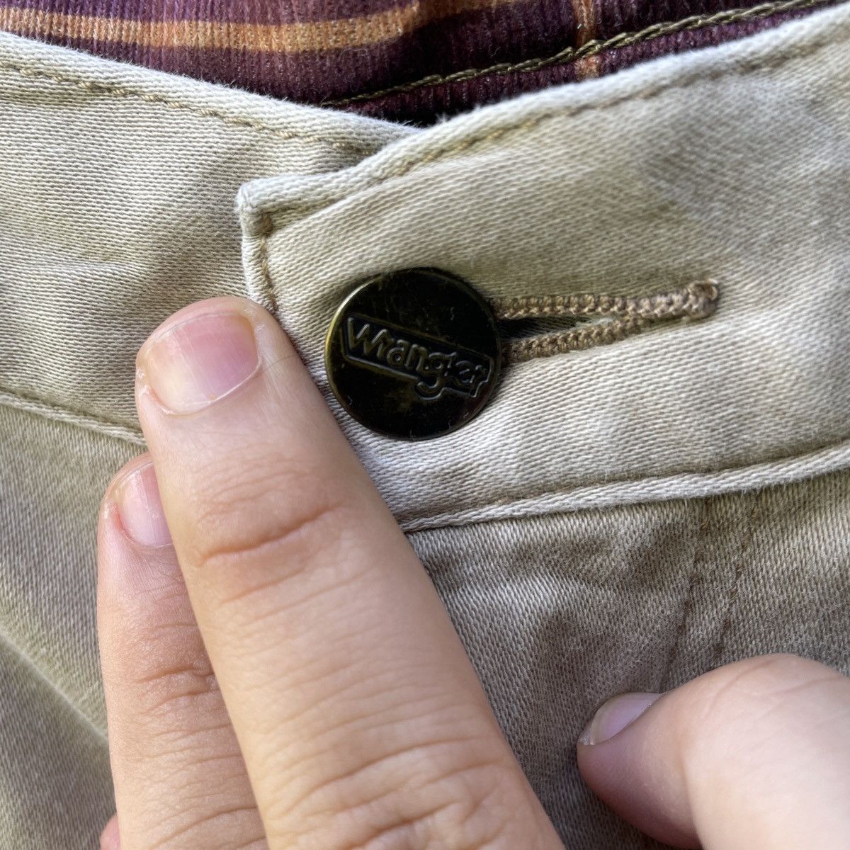 Vintage Vintage WRANGLER Five Pocket Casual Pants Size US 32 / EU 48 - 6 Thumbnail
