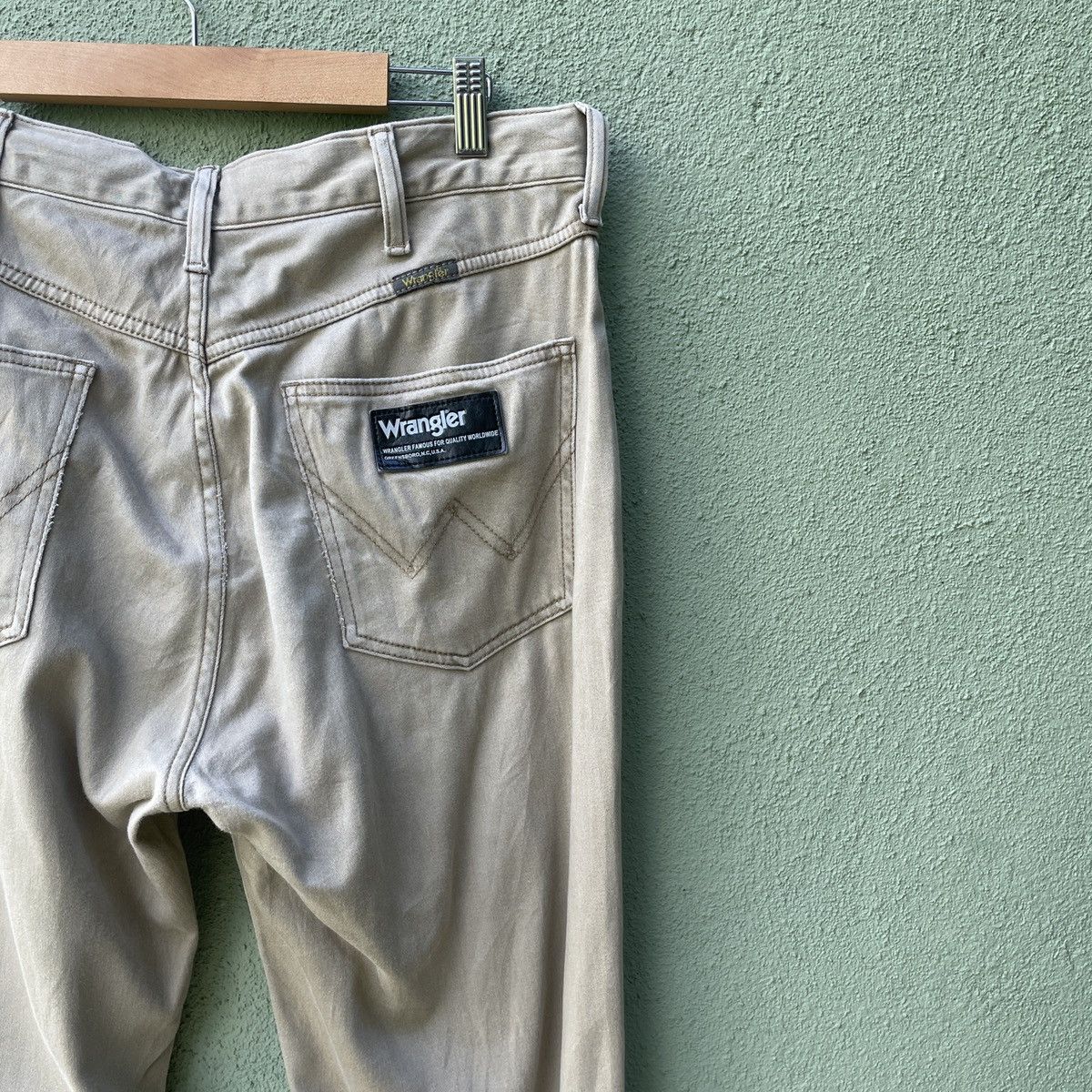 Vintage Vintage WRANGLER Five Pocket Casual Pants Size US 32 / EU 48 - 9 Thumbnail