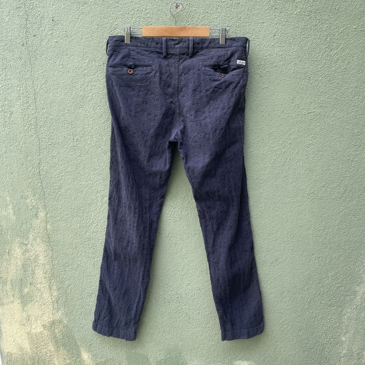 Japanese Brand Vintage CONTRIVANCE Made In Japan Trousers Casual Pants Size US 34 / EU 50 - 14 Thumbnail