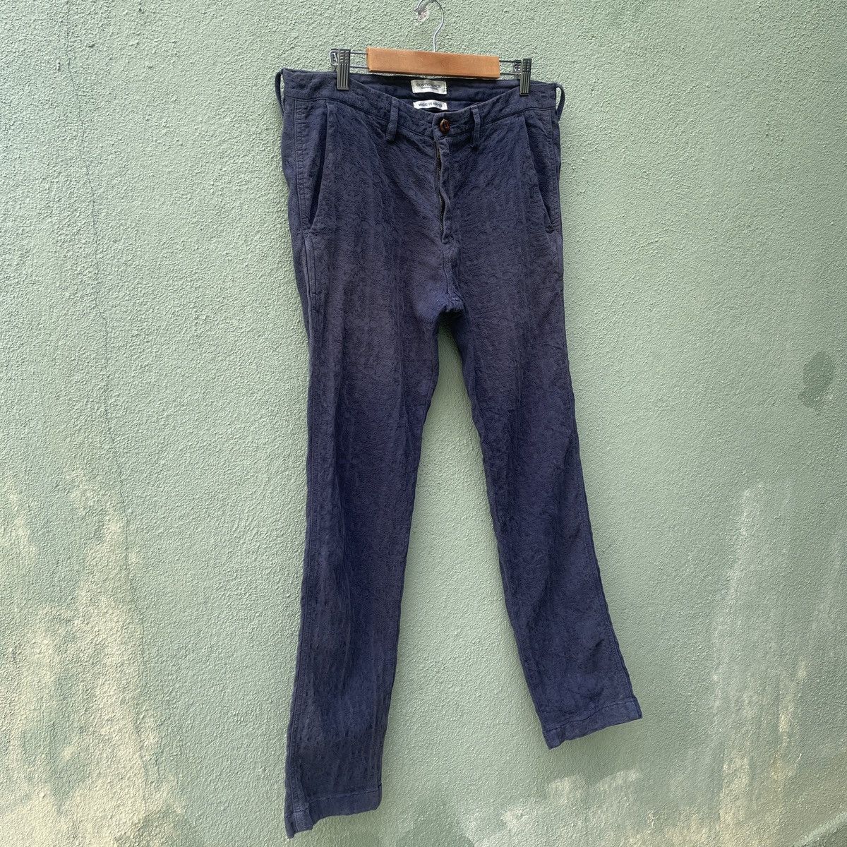 Japanese Brand Vintage CONTRIVANCE Made In Japan Trousers Casual Pants Size US 34 / EU 50 - 2 Thumbnail