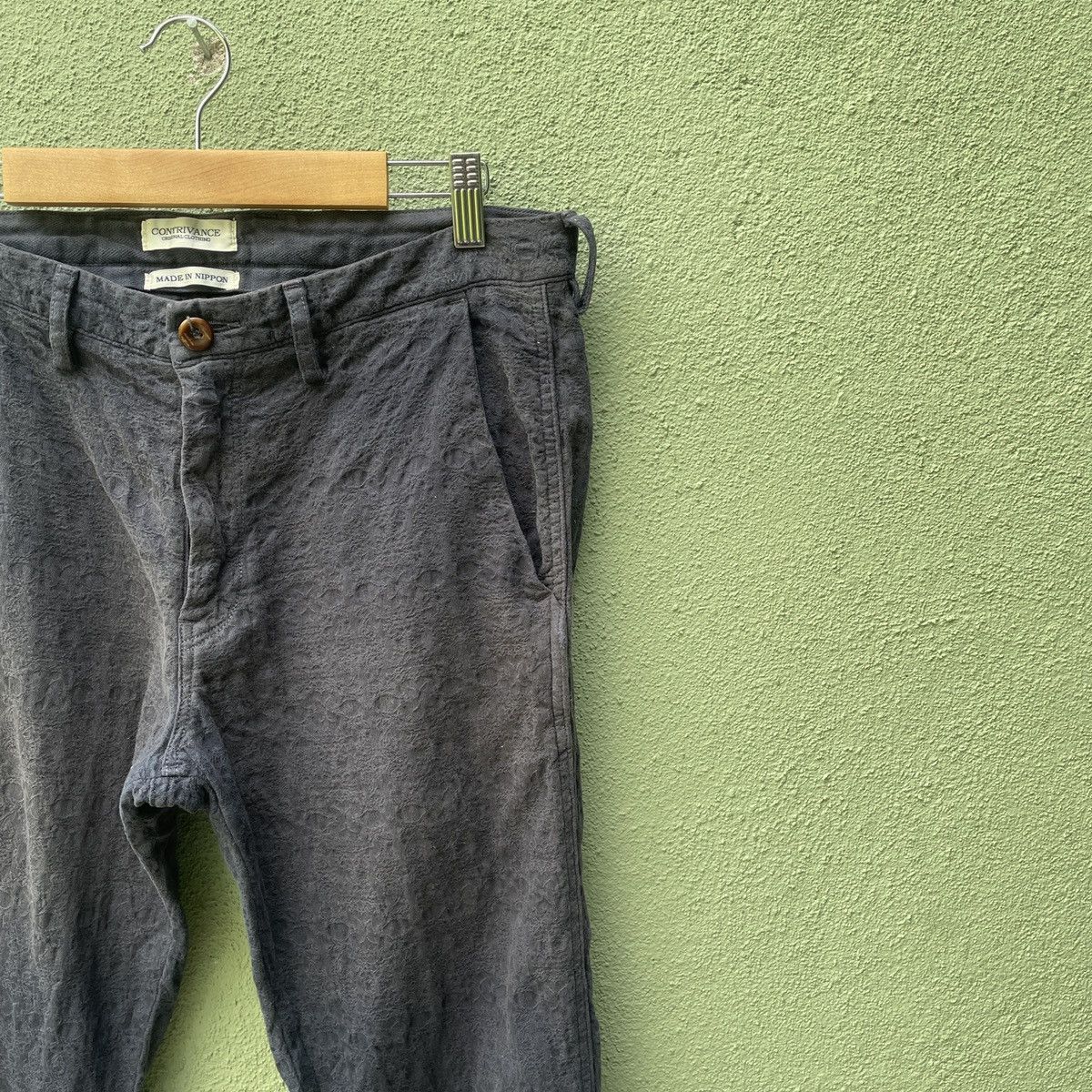 Japanese Brand Vintage CONTRIVANCE Made In Japan Trousers Casual Pants Size US 34 / EU 50 - 3 Thumbnail