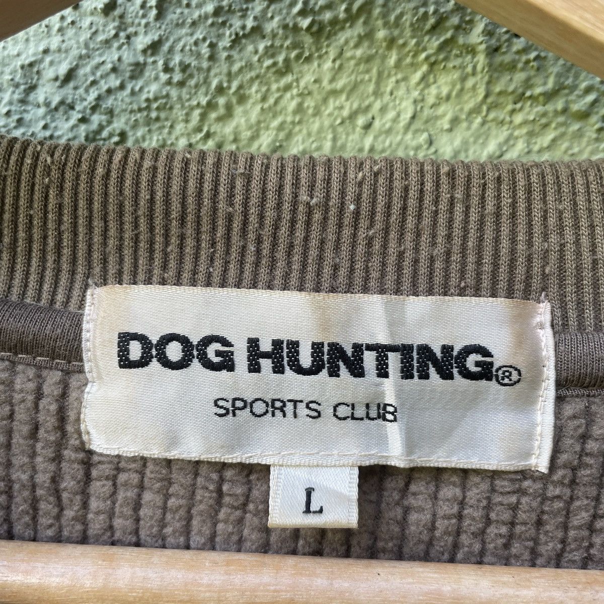 Vintage Vintage DOG HUNTING Spell Out Big Logo Pullover Sweatshirt Size US L / EU 52-54 / 3 - 6 Thumbnail