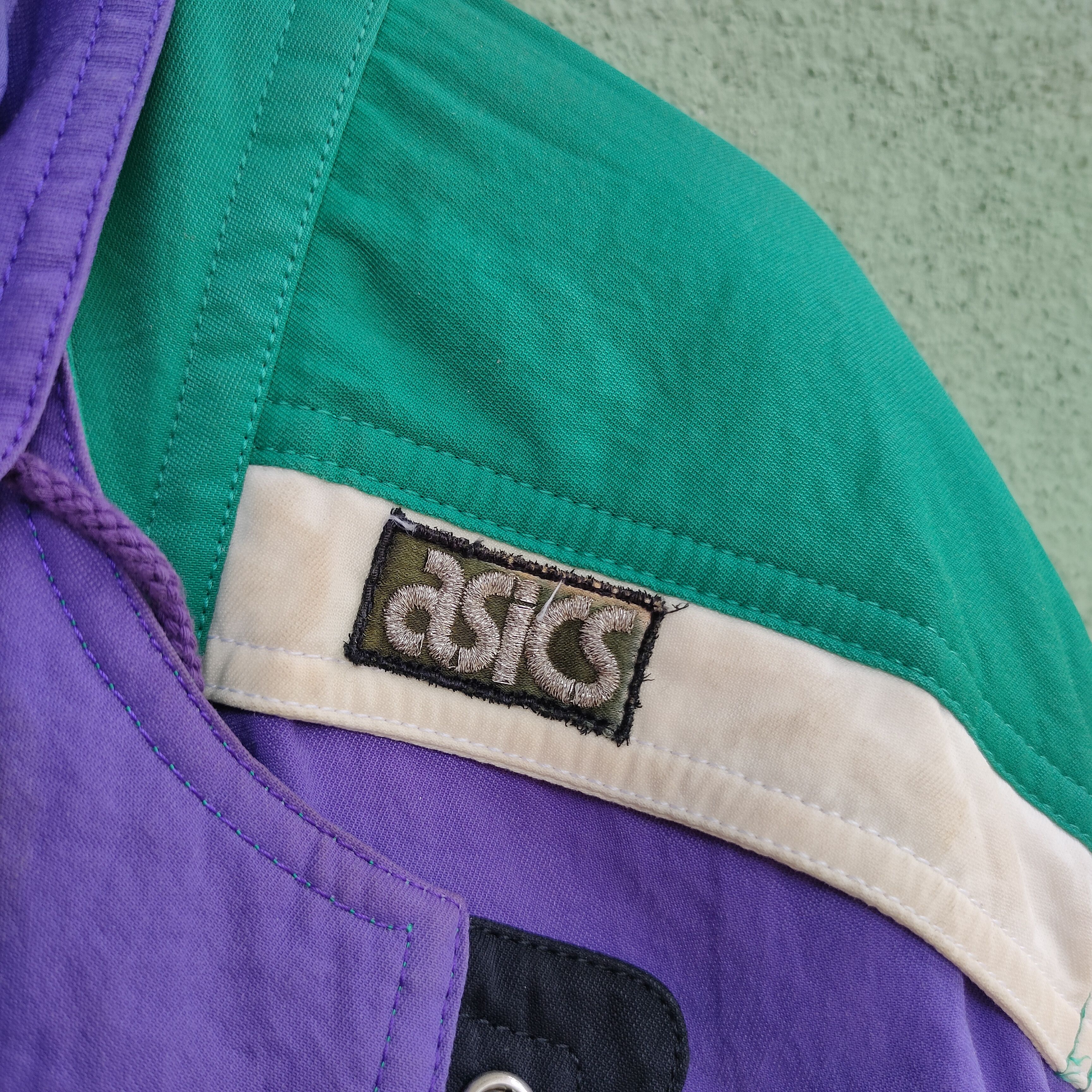 Asics 🇯🇵Vintage ASICS Made In Japan Zipper Ups Jacket Size US L / EU 52-54 / 3 - 5 Thumbnail