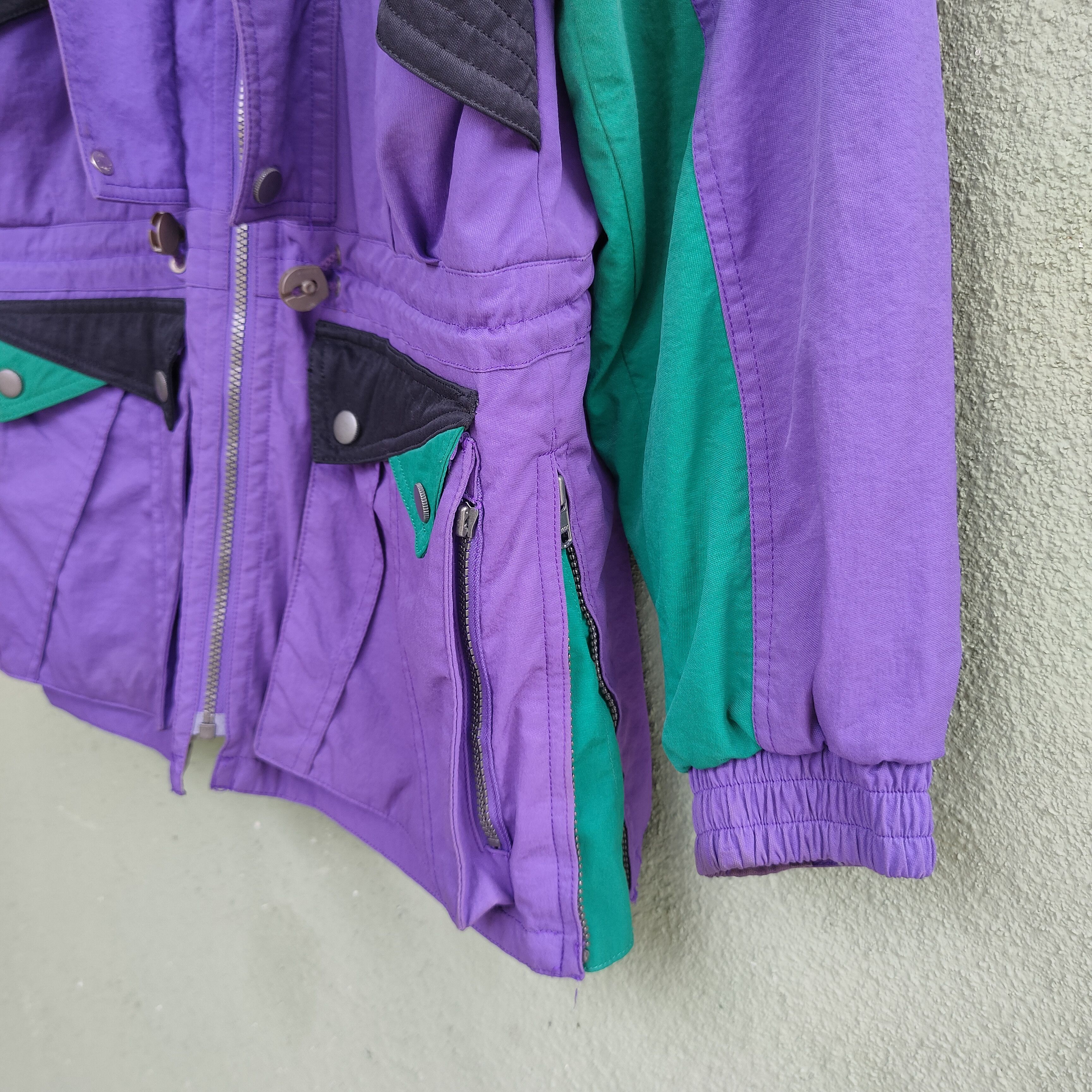 Asics 🇯🇵Vintage ASICS Made In Japan Zipper Ups Jacket Size US L / EU 52-54 / 3 - 6 Thumbnail
