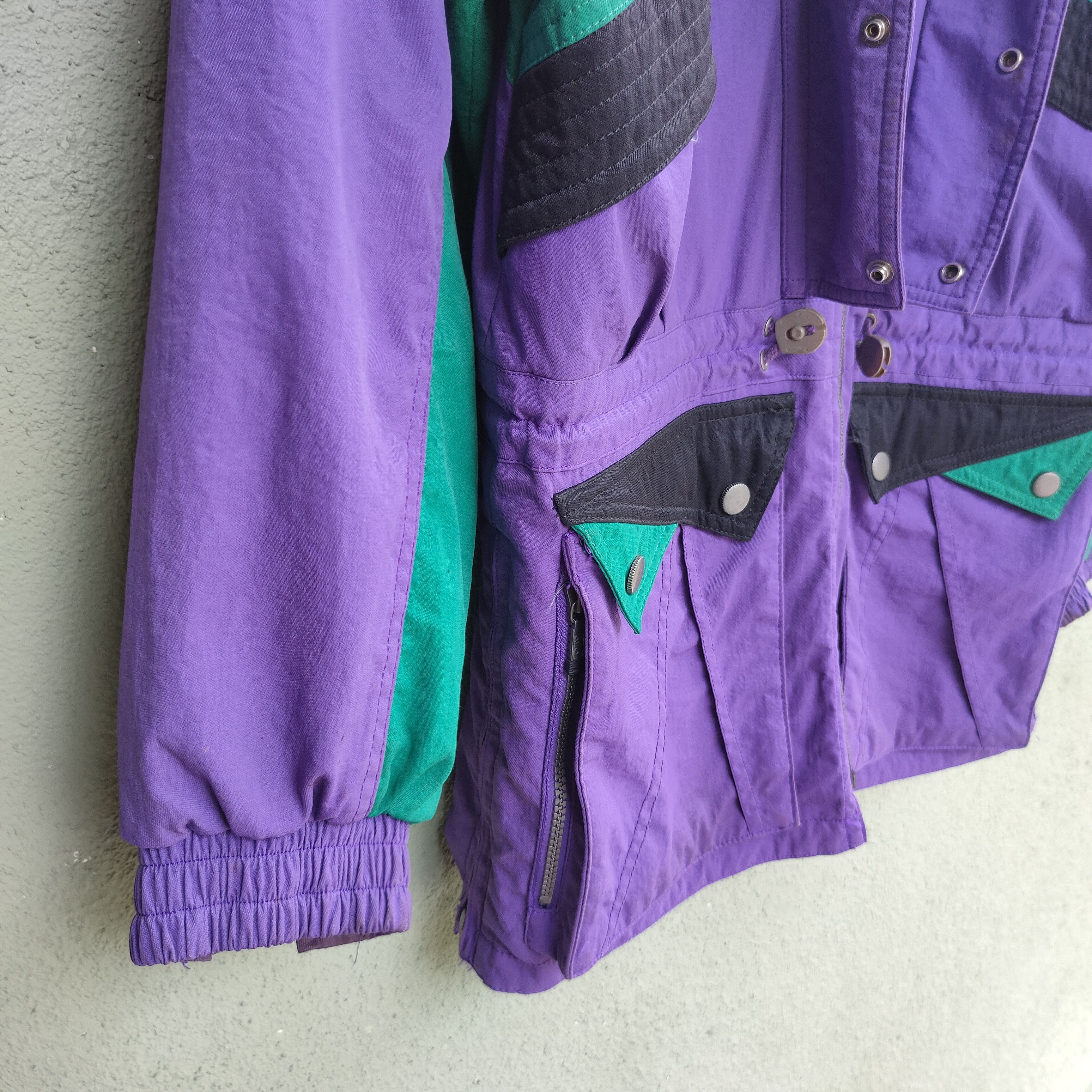 Asics 🇯🇵Vintage ASICS Made In Japan Zipper Ups Jacket Size US L / EU 52-54 / 3 - 7 Thumbnail