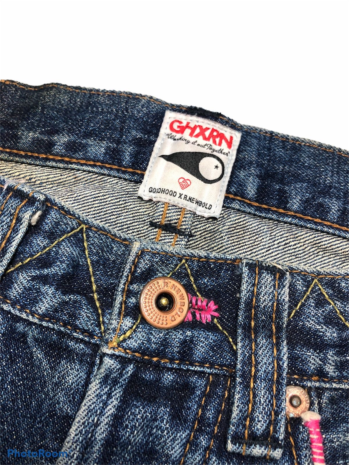 Goodhood COLLAB⚡️SELVEDGE DENIM BY GOODHOOD X R.NEWBOLD Size US 30 / EU 46 - 5 Thumbnail