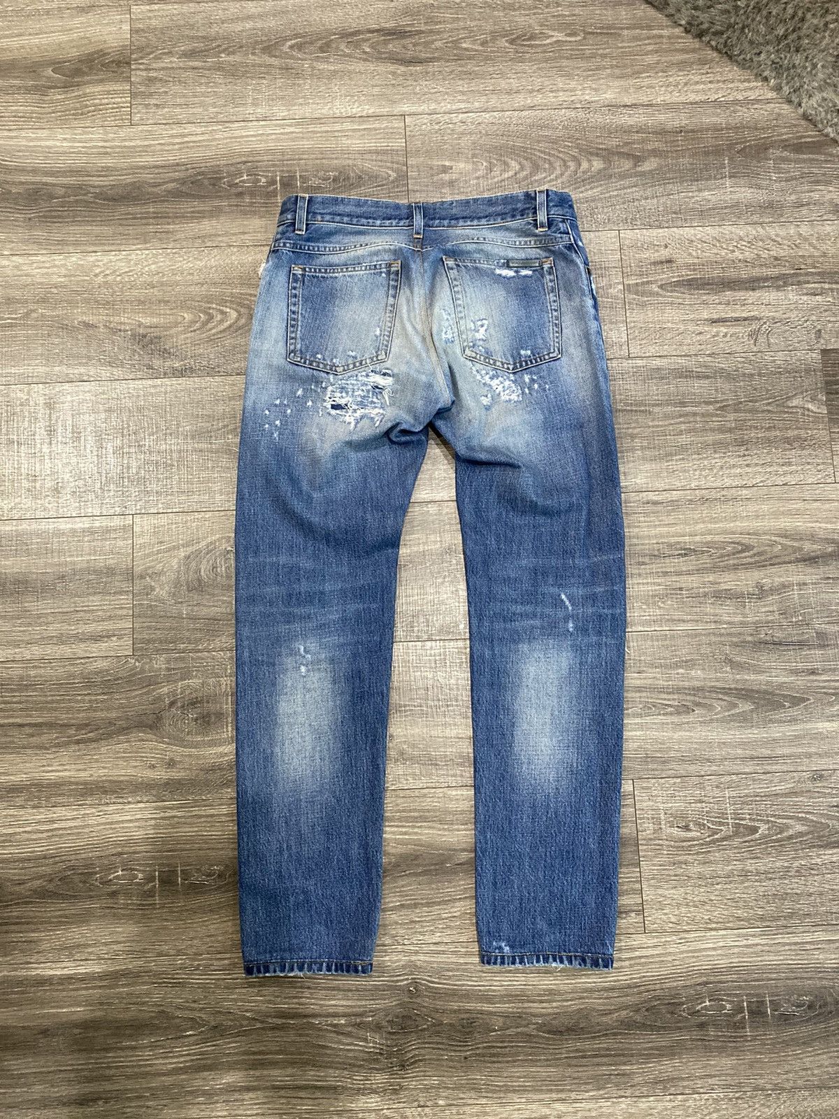Dolce & Gabbana Vintage Mainline Dolce & Gabbana Over Repair Denim Size US 34 / EU 50 - 3 Thumbnail