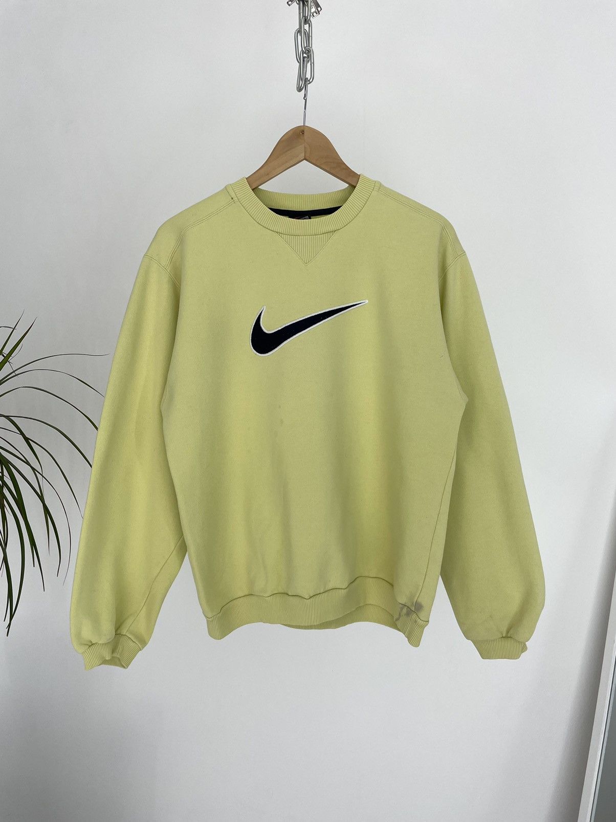 Nike × Vintage 90s Vintage Nike Crewneck Sweatshirt Size US S / EU 44-46 / 1 - 1 Thumbnail