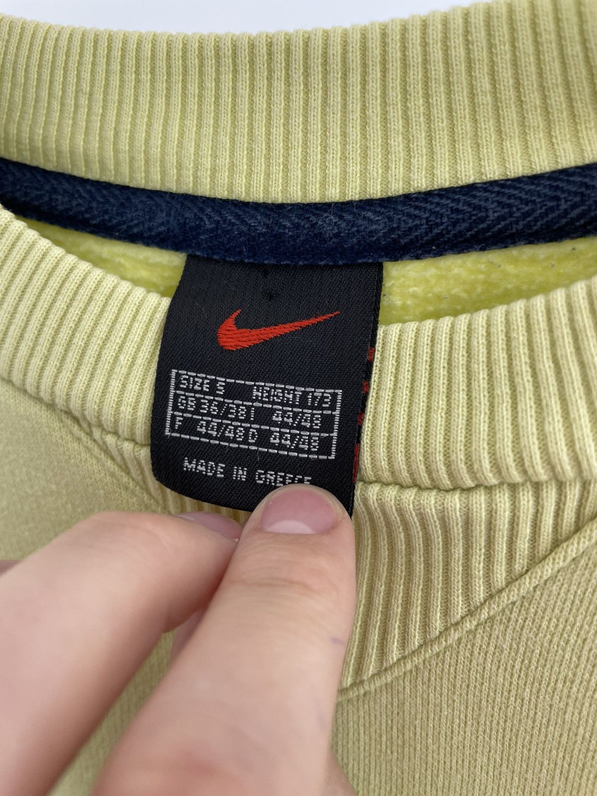 Nike × Vintage 90s Vintage Nike Crewneck Sweatshirt Size US S / EU 44-46 / 1 - 7 Thumbnail