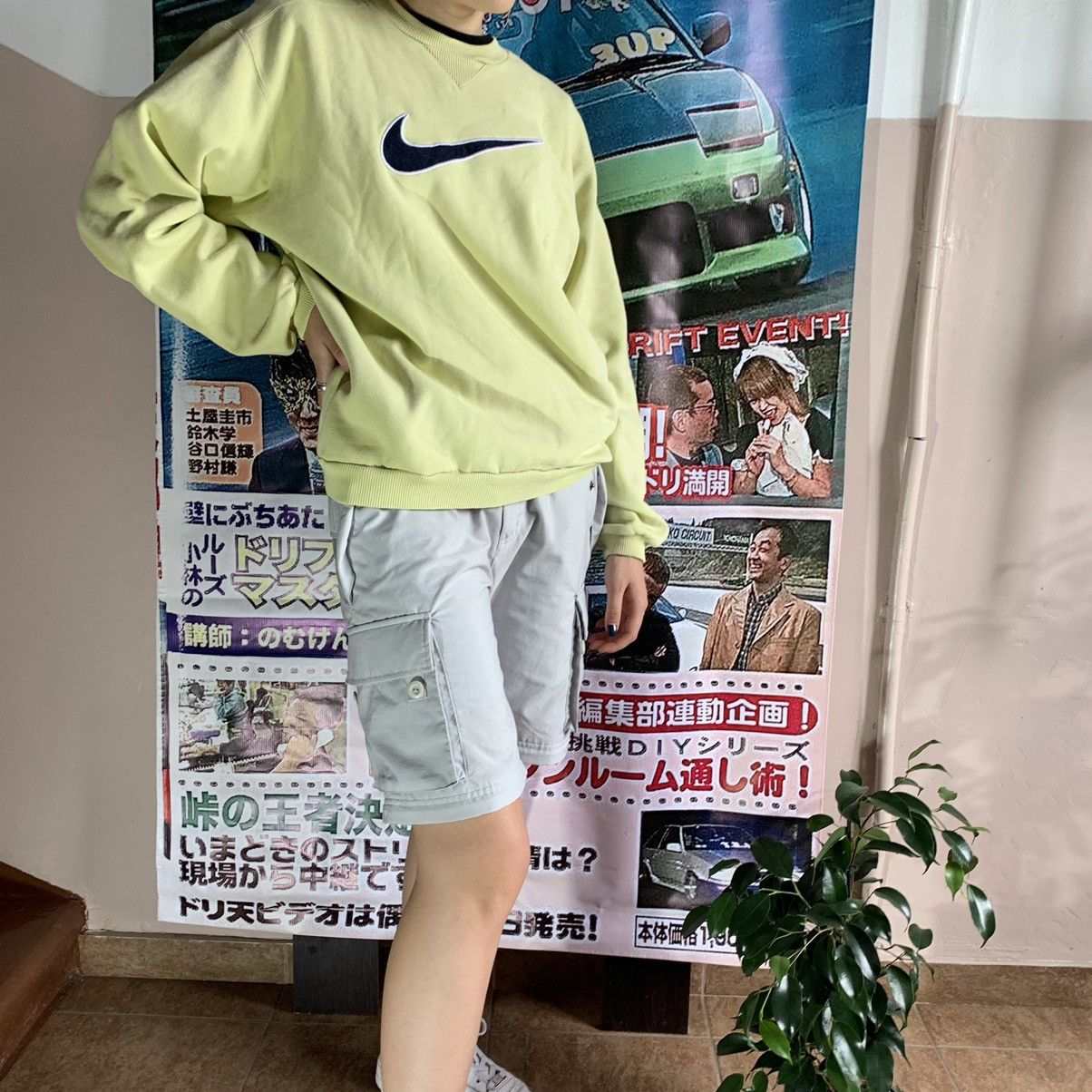 Nike × Vintage 90s Vintage Nike Crewneck Sweatshirt Size US S / EU 44-46 / 1 - 3 Thumbnail