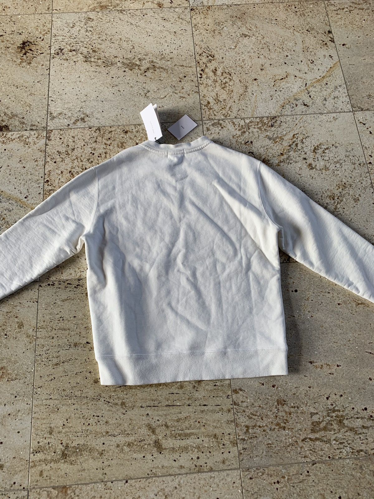 John Elliott Replica Crewneck Sweater in White Size US XS / EU 42 / 0 - 12 Thumbnail