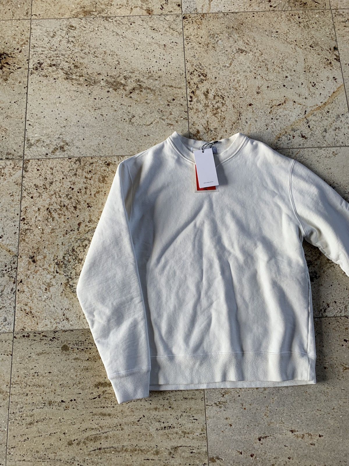 John Elliott Replica Crewneck Sweater in White Size US XS / EU 42 / 0 - 3 Thumbnail