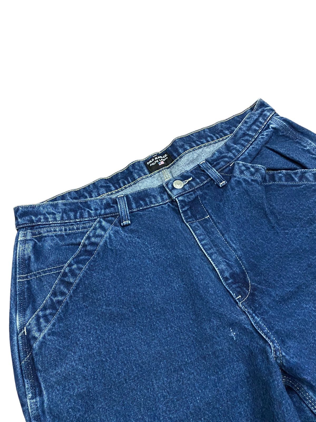 Polo Ralph Lauren × Vintage Vintage Polo Jeans Co. Ralph Lauren Carpenter Shorts Size 36 Size US 36 / EU 52 - 3 Thumbnail