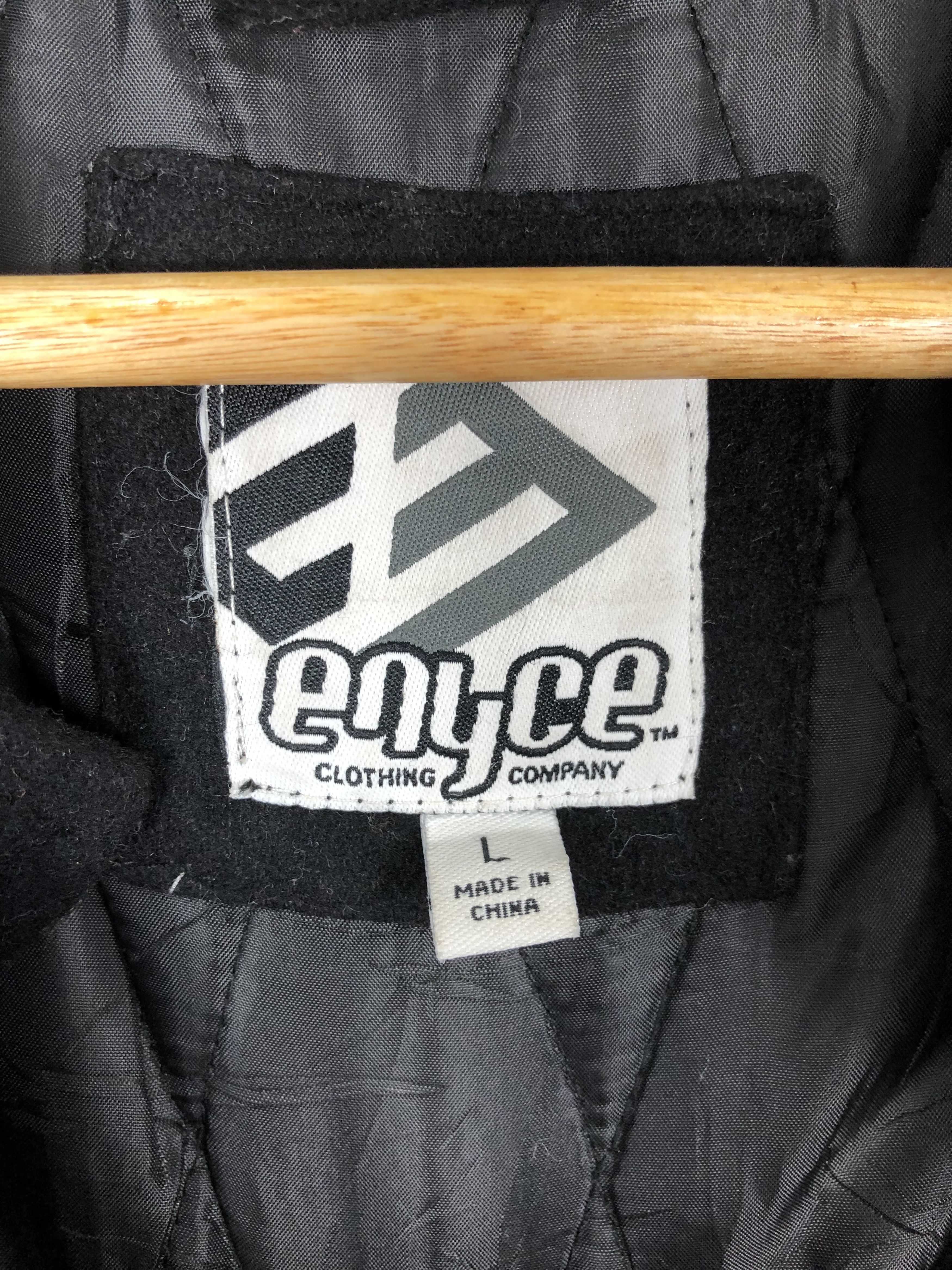 Enyce Vintage Enyce Varsity Jacket Full Patches V0189 Size US L / EU 52-54 / 3 - 10 Thumbnail