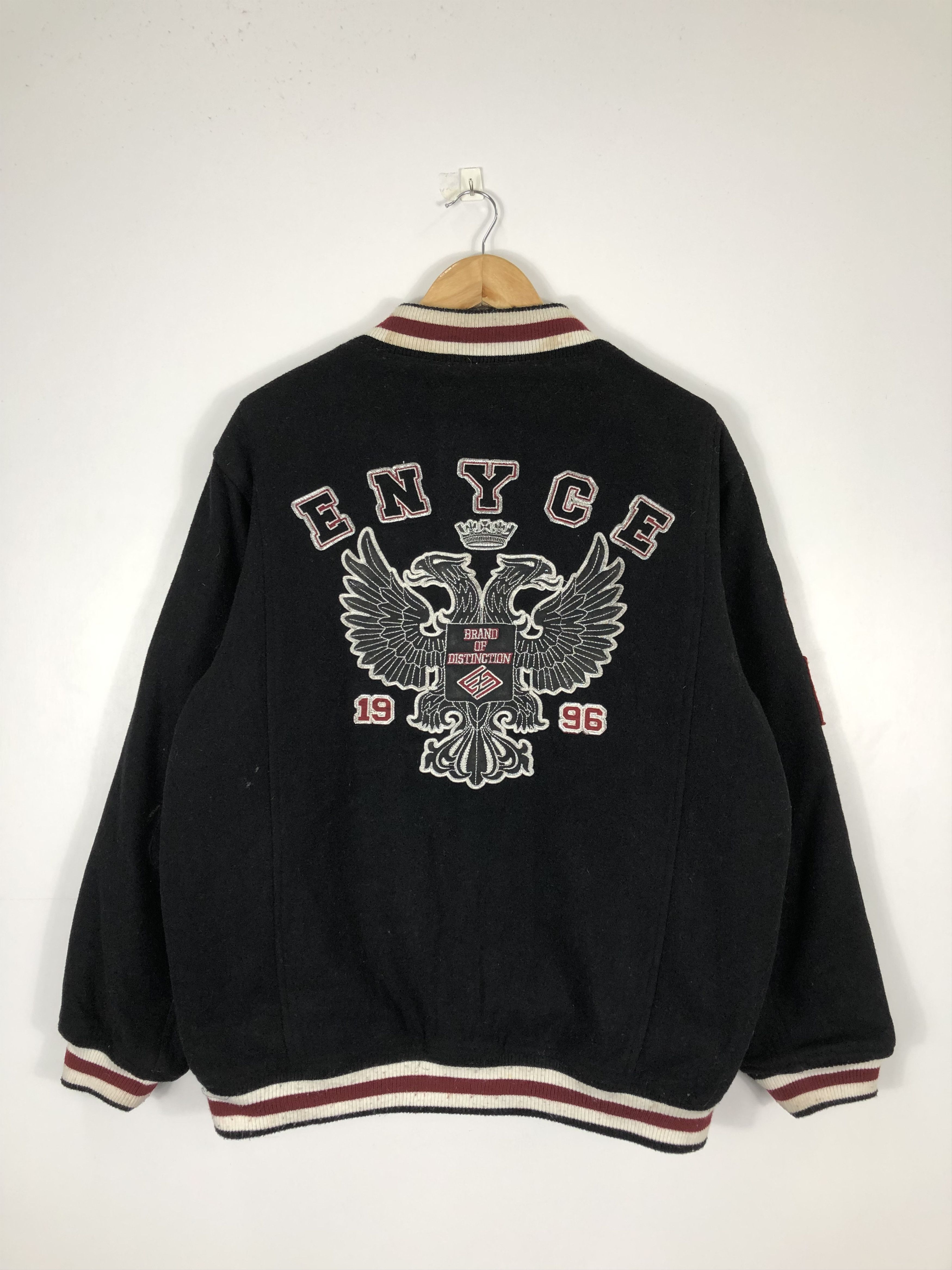 Enyce Vintage Enyce Varsity Jacket Full Patches V0189 Size US L / EU 52-54 / 3 - 1 Thumbnail