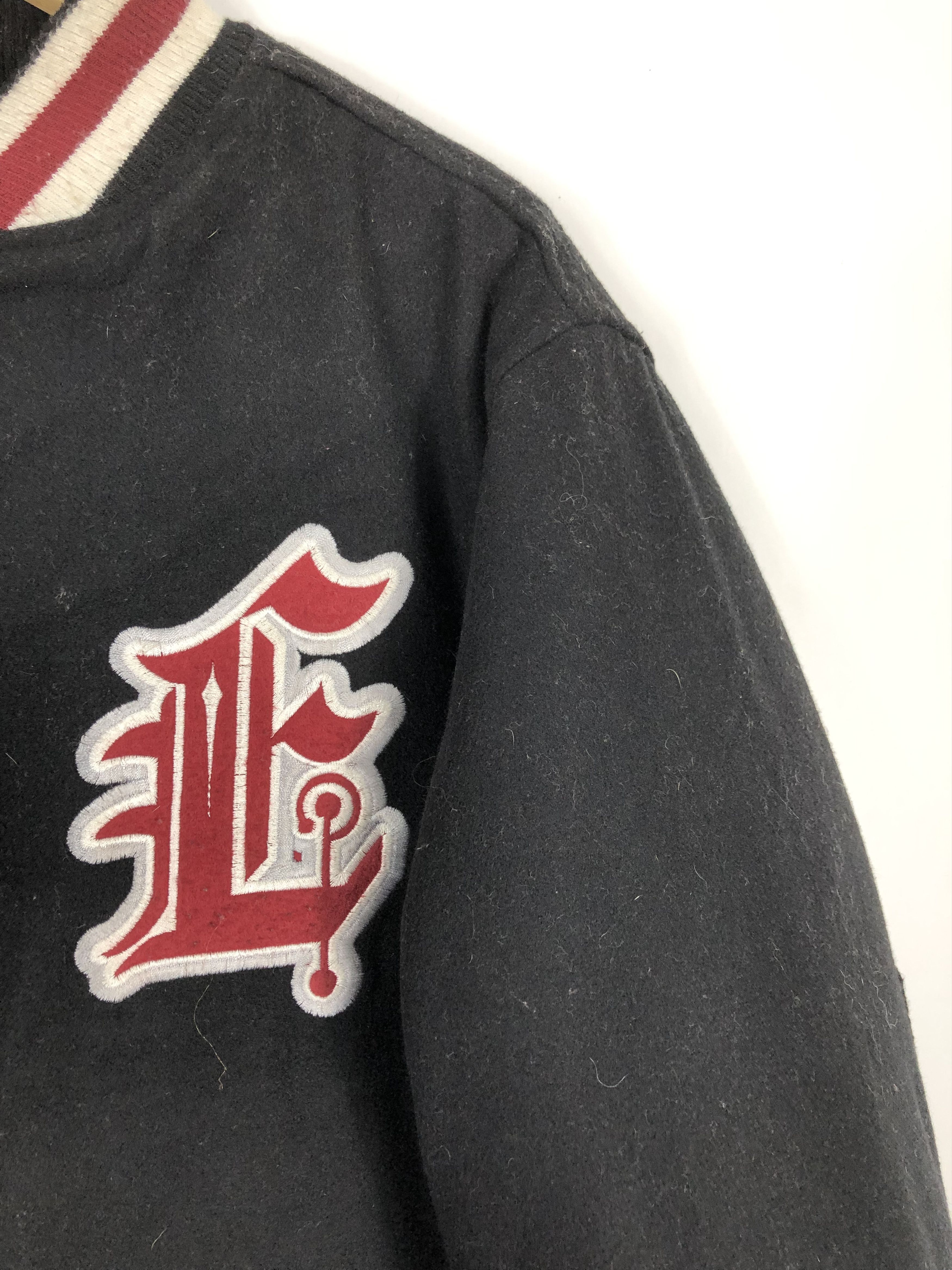 Enyce Vintage Enyce Varsity Jacket Full Patches V0189 Size US L / EU 52-54 / 3 - 9 Thumbnail