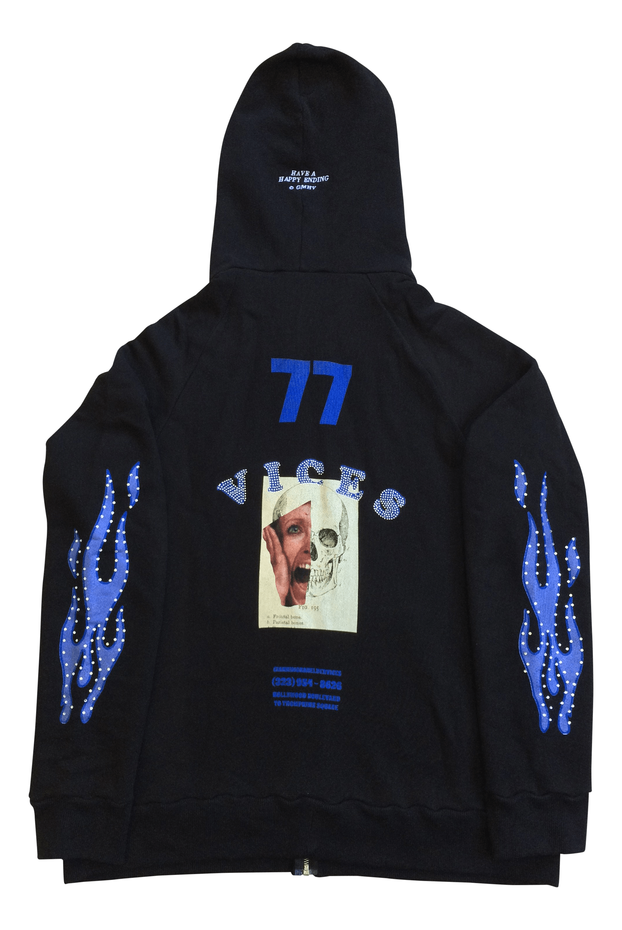 Gianni Mora Helder Vices Columbia Hoodie Size US M / EU 48-50 / 2 - 1 Thumbnail