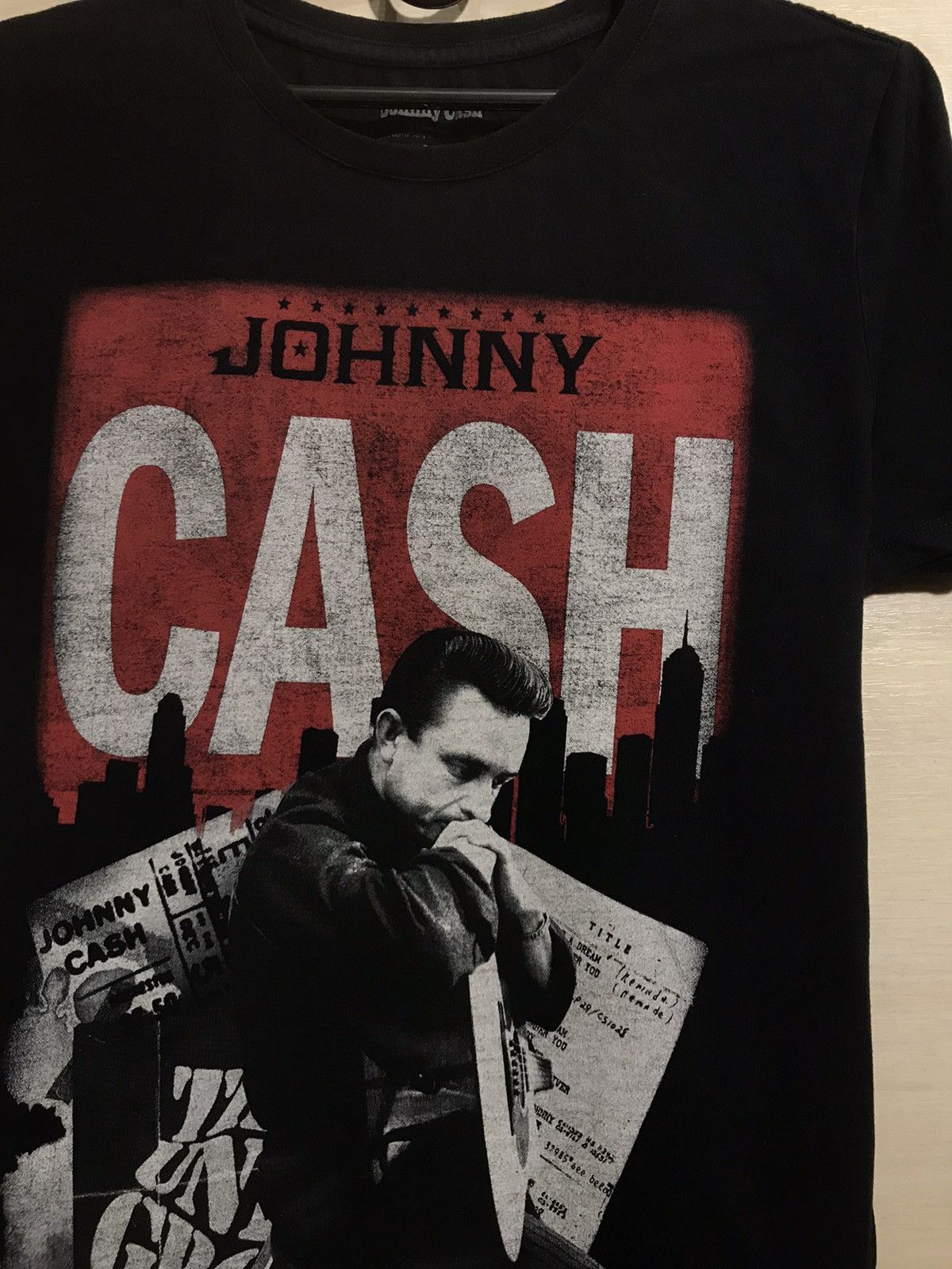 Band Tees × Vintage Vintage Johny Cash band streetwear tee Size US M / EU 48-50 / 2 - 3 Thumbnail