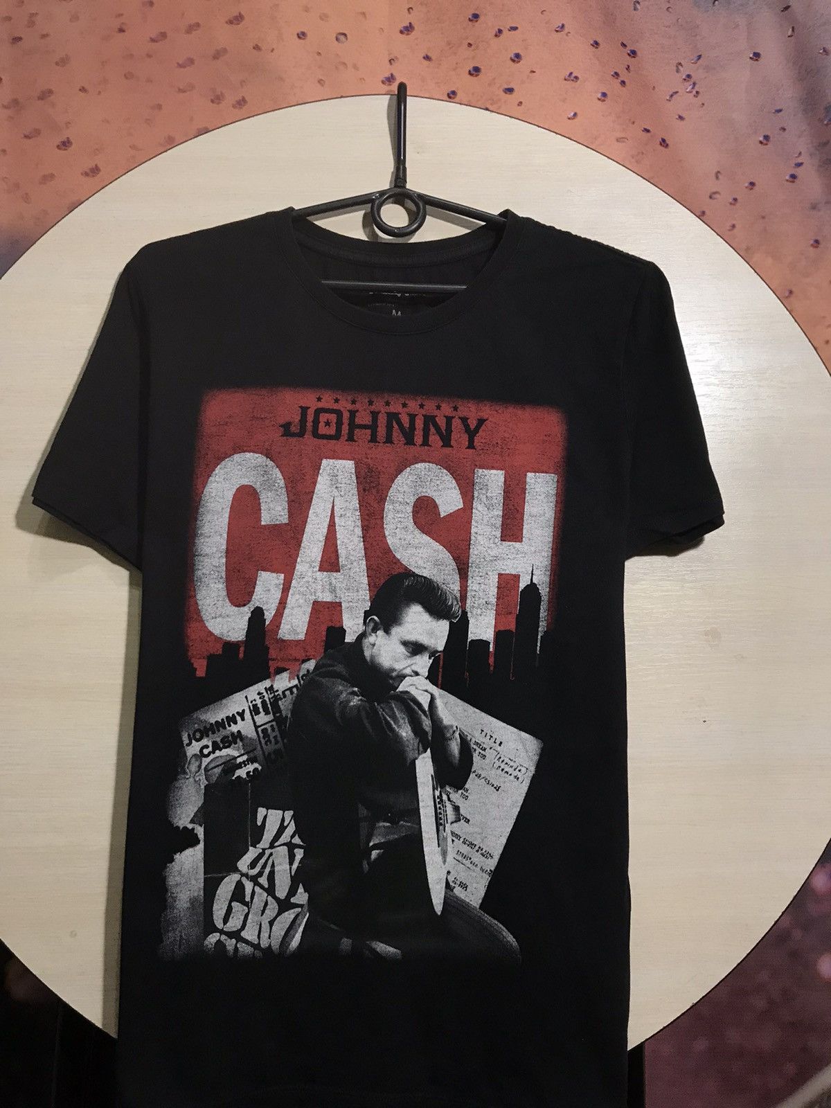 Band Tees × Vintage Vintage Johny Cash band streetwear tee Size US M / EU 48-50 / 2 - 2 Thumbnail