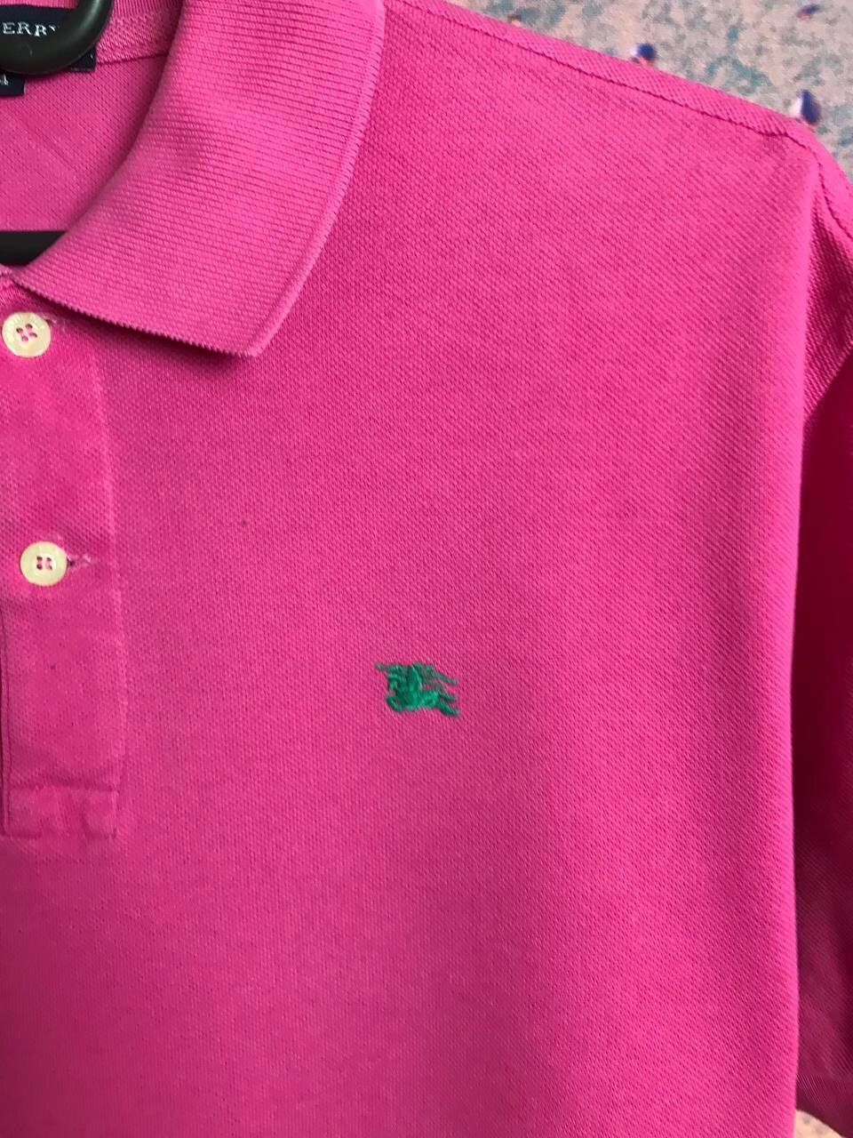 Burberry × Vintage Burberry luxury streetwear polo tee Size US M / EU 48-50 / 2 - 3 Thumbnail