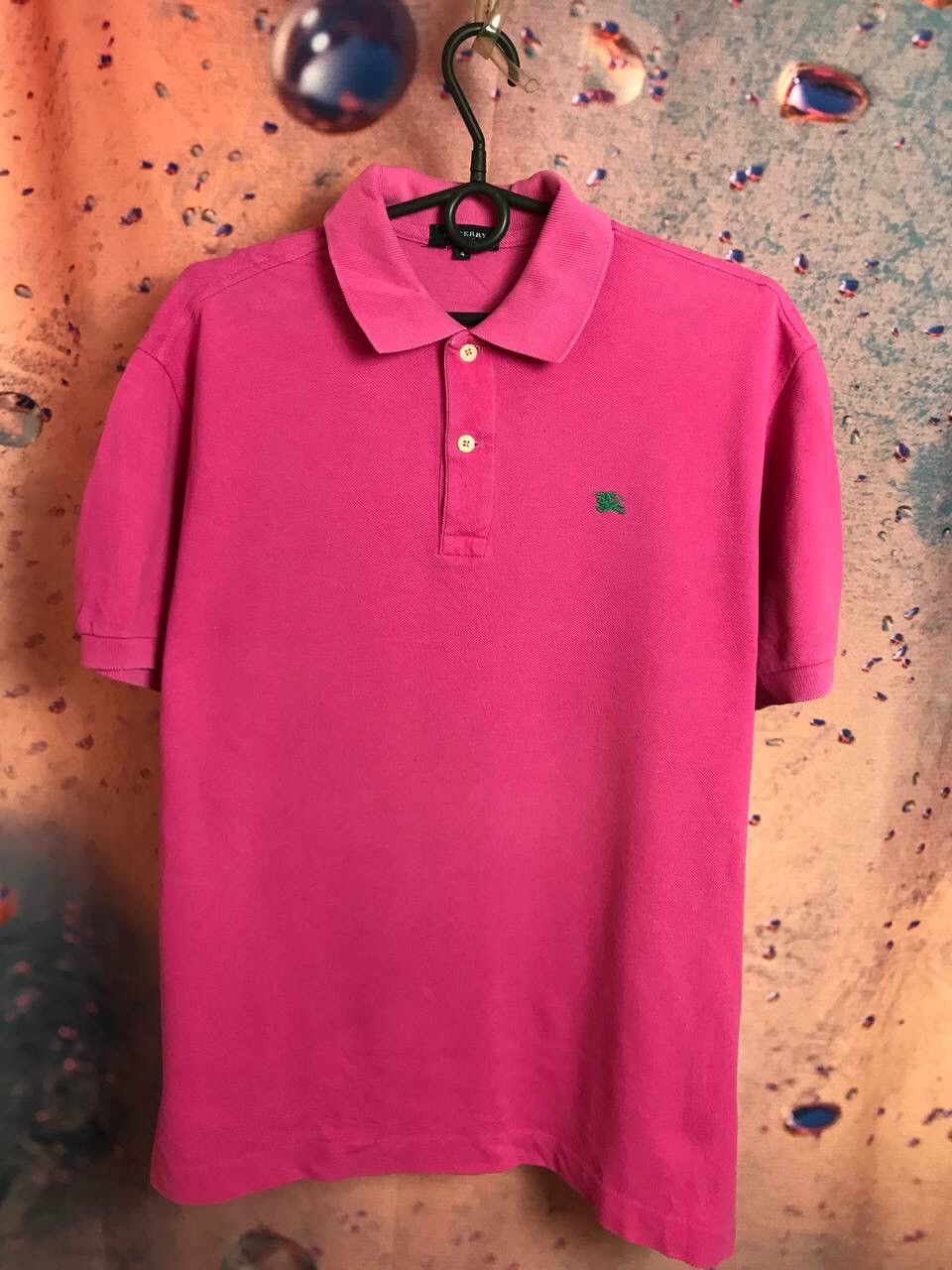 Burberry × Vintage Burberry luxury streetwear polo tee Size US M / EU 48-50 / 2 - 2 Thumbnail