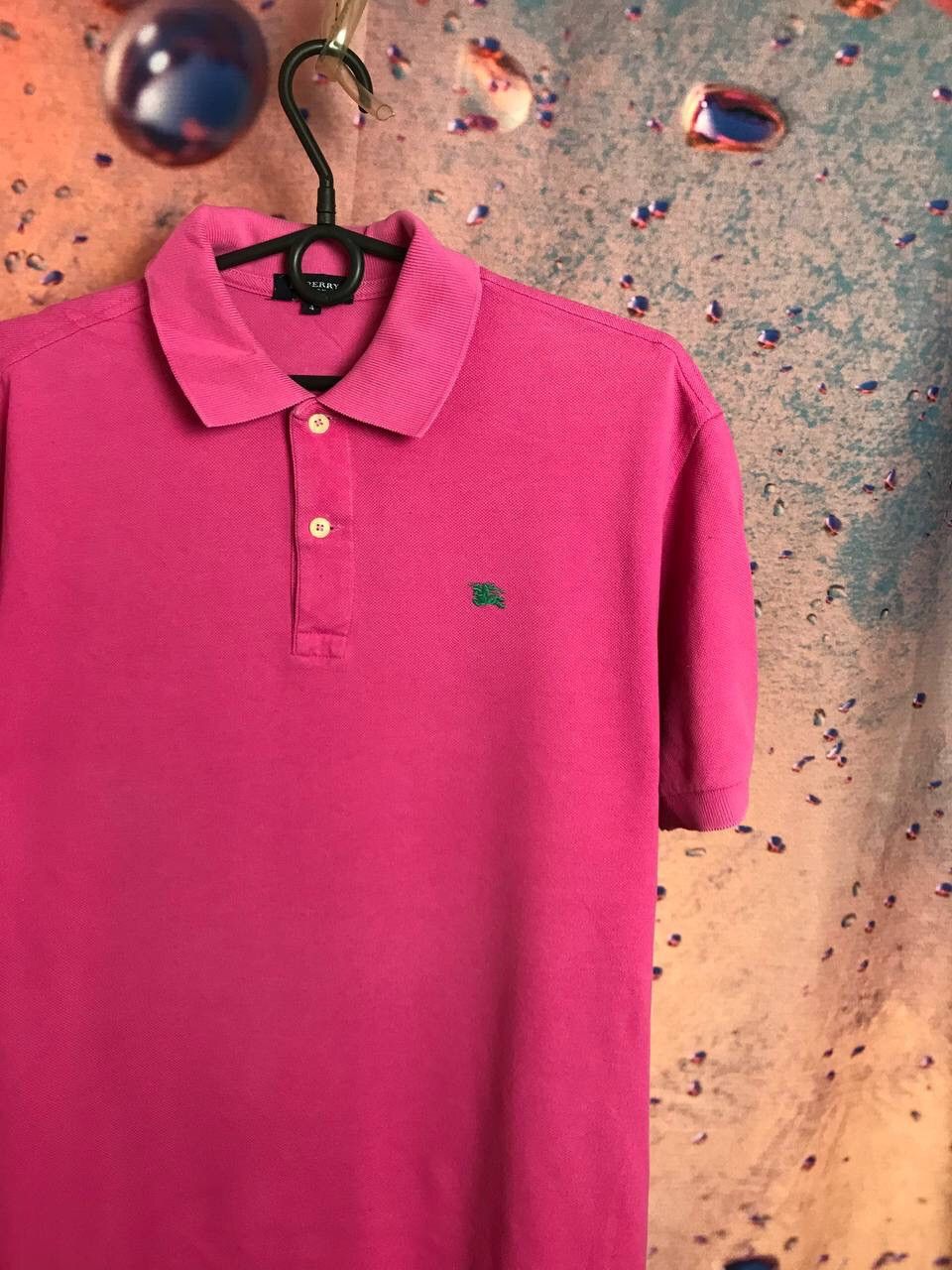 Burberry × Vintage Burberry luxury streetwear polo tee Size US M / EU 48-50 / 2 - 1 Thumbnail