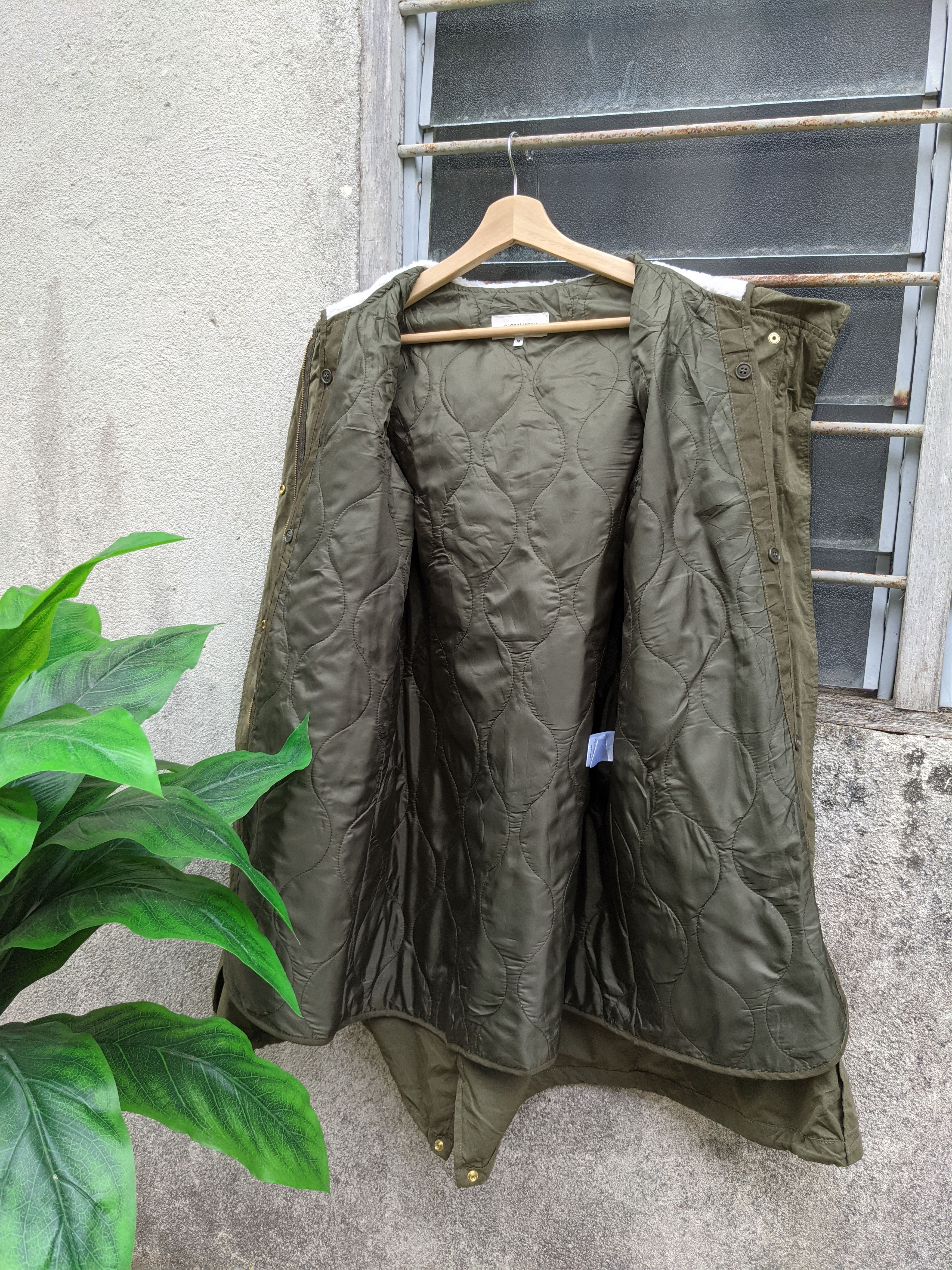 Global Work × Japanese Brand ⚡️Steals⚡️ AW Global Work Parka Jacket Size M / US 6-8 / IT 42-44 - 6 Thumbnail
