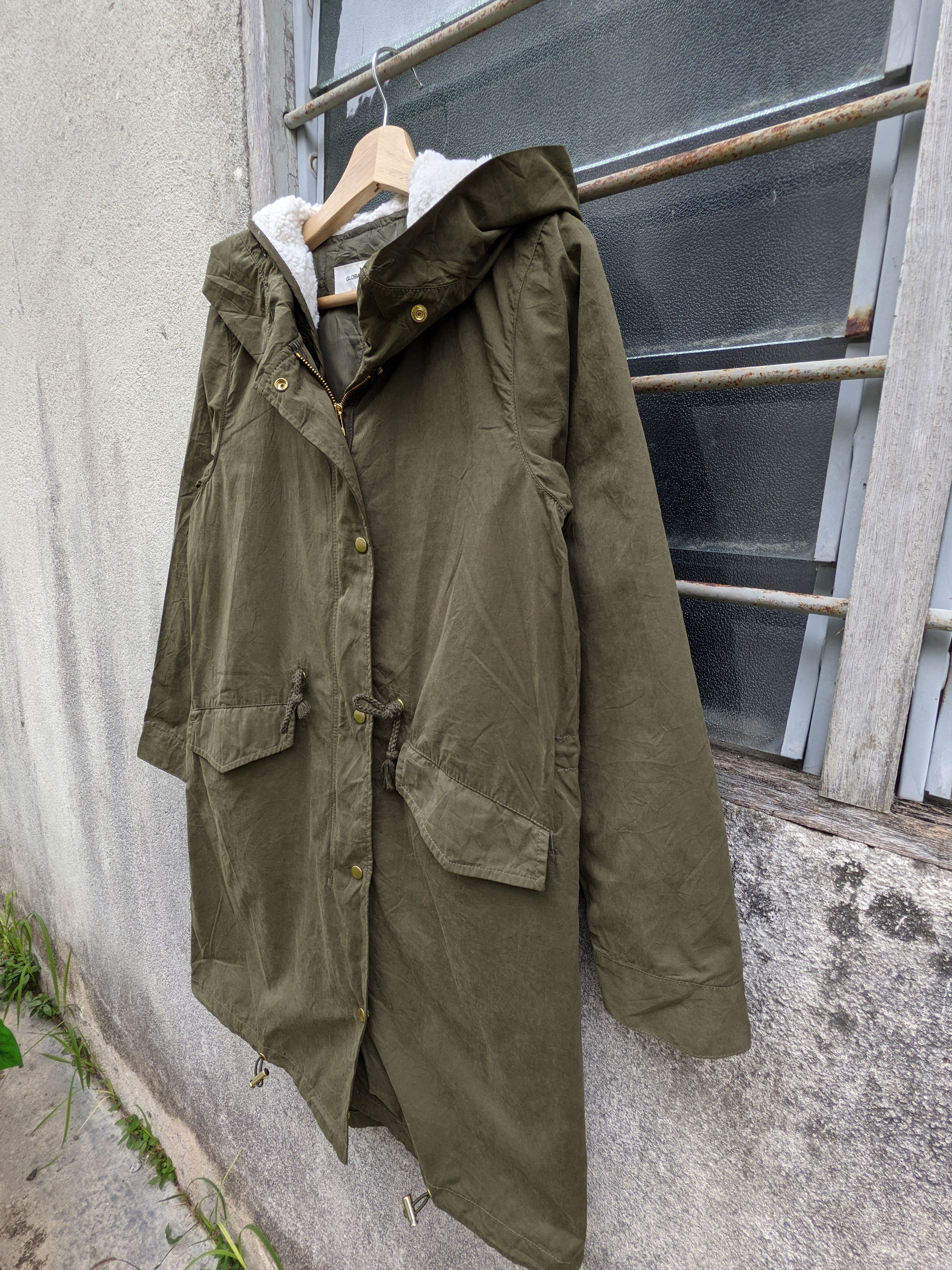 Global Work × Japanese Brand ⚡️Steals⚡️ AW Global Work Parka Jacket Size M / US 6-8 / IT 42-44 - 4 Thumbnail