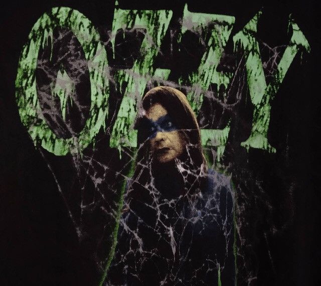 Band Tees Vintage 90s Ozzy Osbourne Big Printed Promo Music Shirt Size US L / EU 52-54 / 3 - 4 Thumbnail