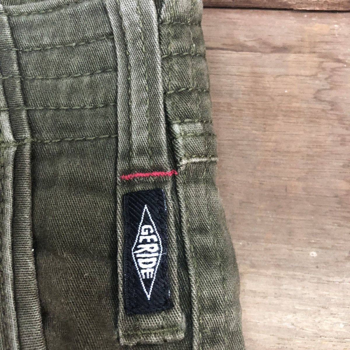 Japanese Brand × StraightFaded Geride Green Multipocket Tactical Cargo Pants #3363 Size US 31 - 7 Thumbnail