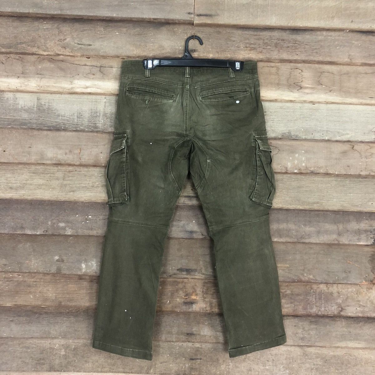 Japanese Brand × StraightFaded Geride Green Multipocket Tactical Cargo Pants #3363 Size US 31 - 11 Thumbnail