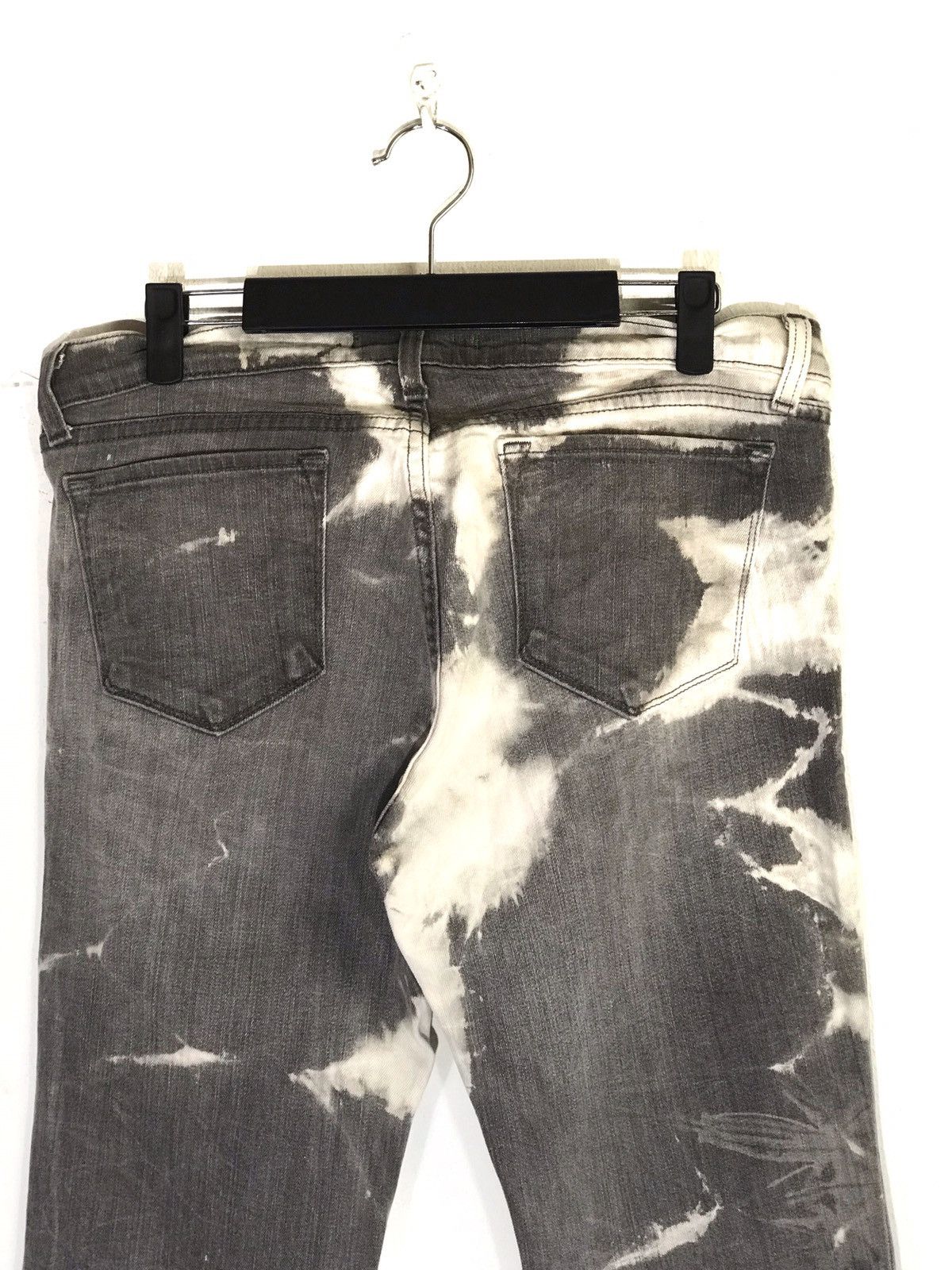 J Brand Made In Usa J Brand Acid Wash Design Stretch Skinny Jeans Size US 34 / EU 50 - 5 Thumbnail