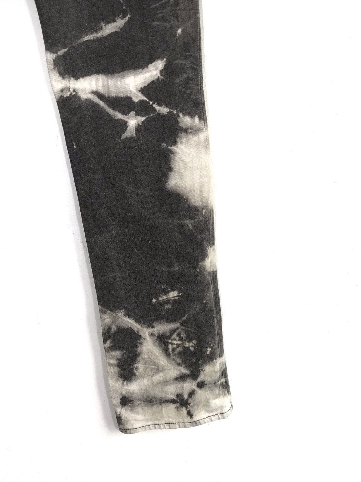 J Brand Made In Usa J Brand Acid Wash Design Stretch Skinny Jeans Size US 34 / EU 50 - 6 Thumbnail