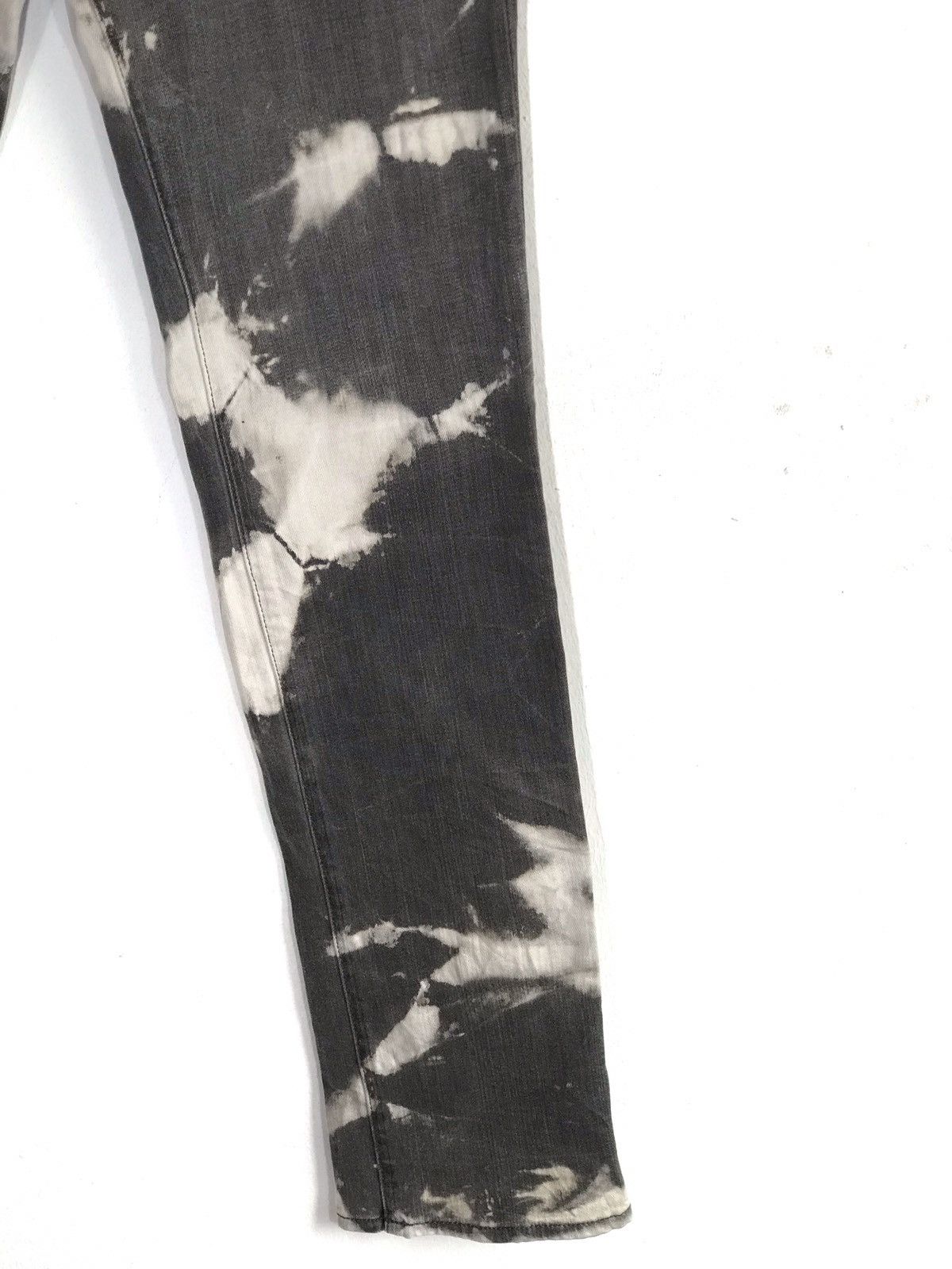 J Brand Made In Usa J Brand Acid Wash Design Stretch Skinny Jeans Size US 34 / EU 50 - 3 Thumbnail