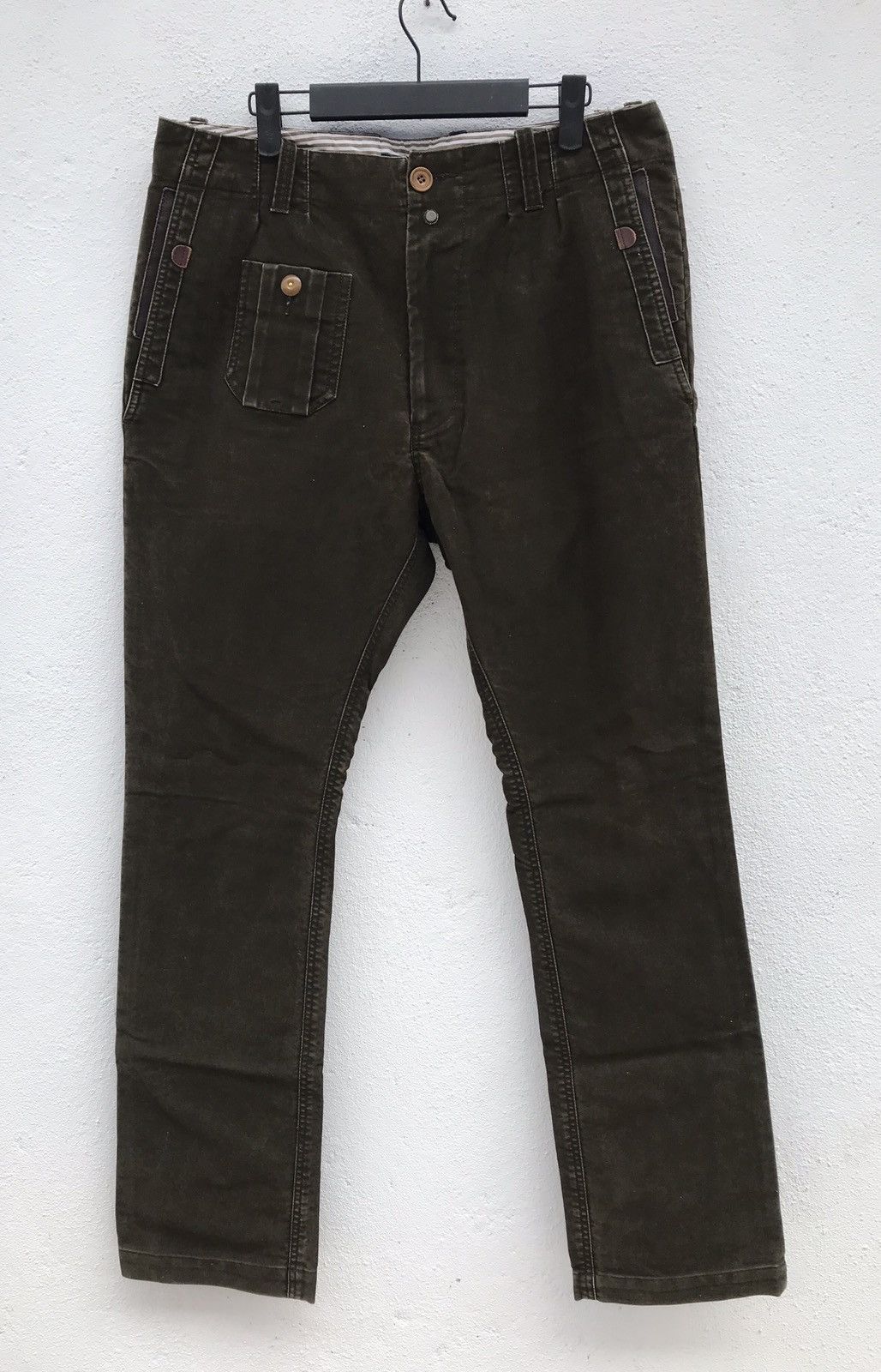 Paul Smith R.Newbold Thick Pants Size US 34 / EU 50 - 2 Thumbnail