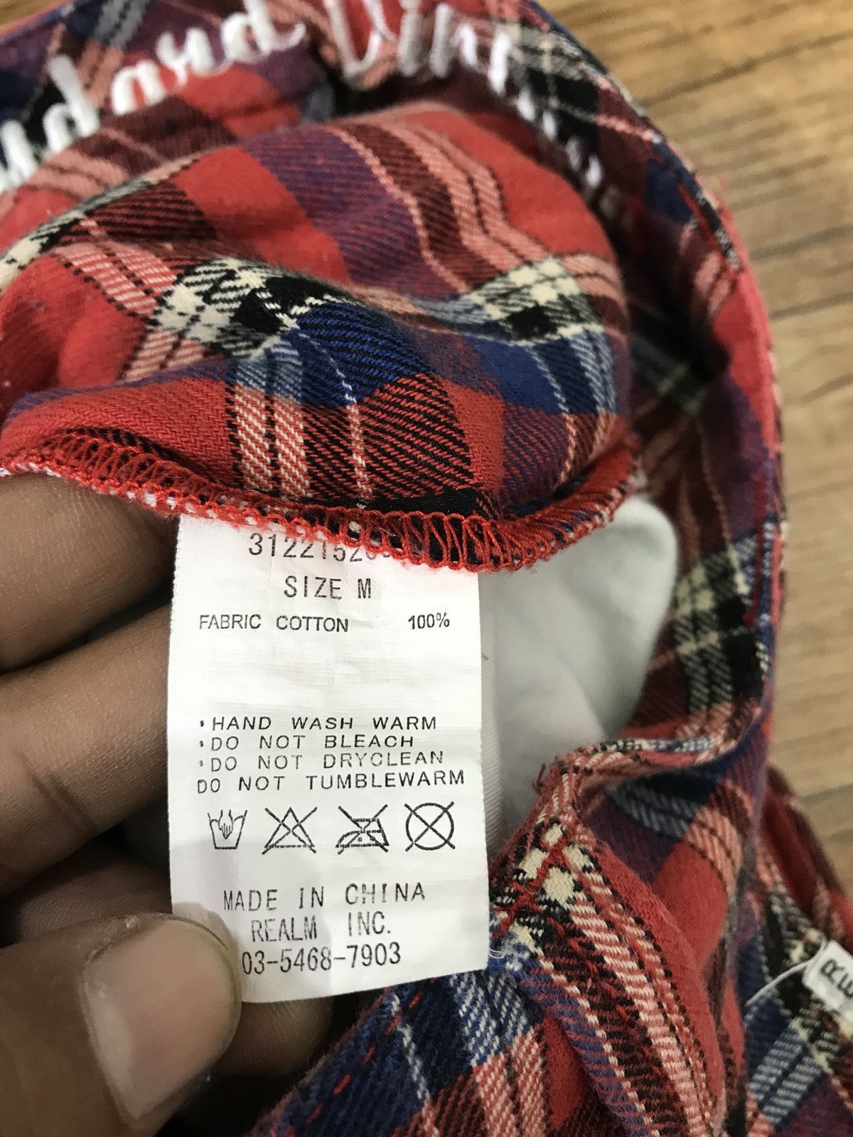 Japanese Brand Japanese Brand Redark Big Side Pocket Tartan Plaid Pants Size US 30 / EU 46 - 10 Thumbnail