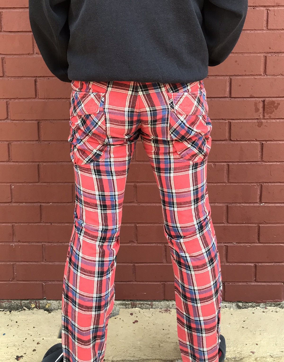 Japanese Brand Japanese Brand Redark Big Side Pocket Tartan Plaid Pants Size US 30 / EU 46 - 13 Thumbnail