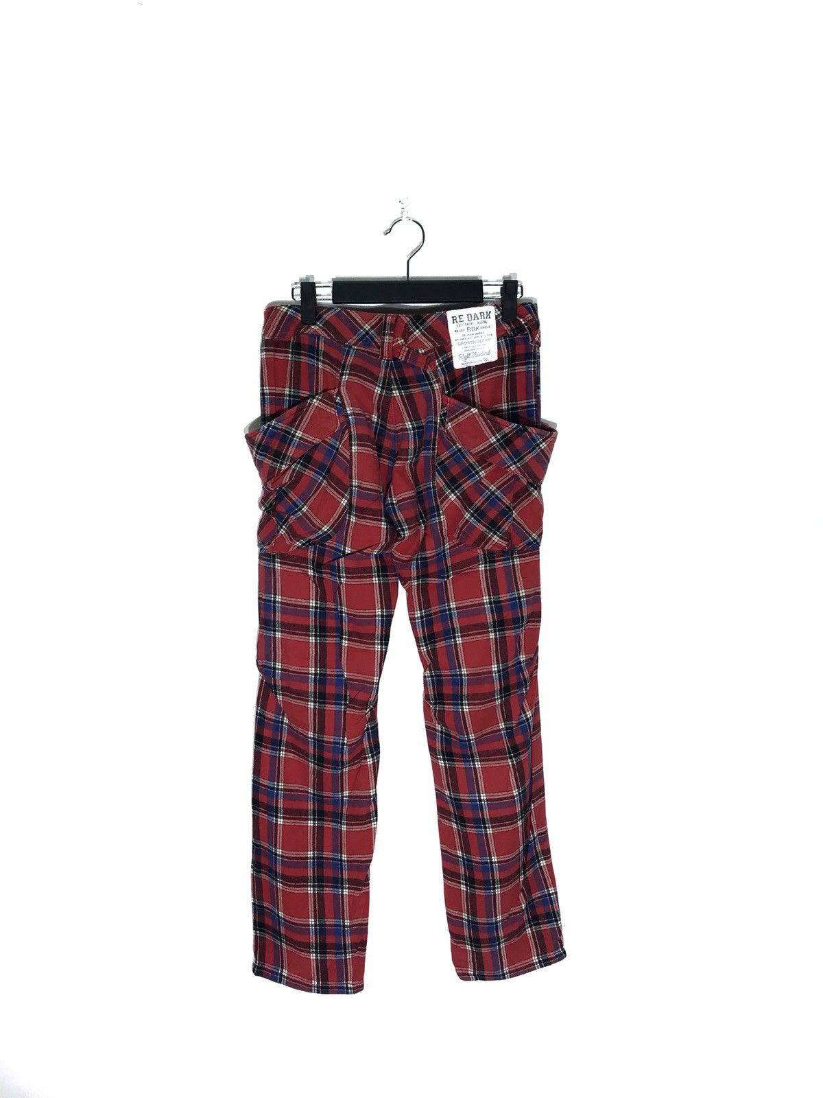 Japanese Brand Japanese Brand Redark Big Side Pocket Tartan Plaid Pants Size US 30 / EU 46 - 5 Thumbnail