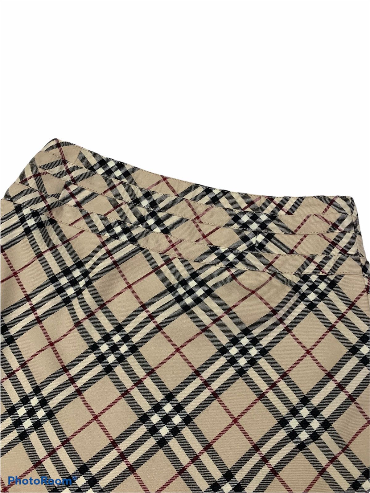 Burberry FINAL⚡️Vintage Burberry London Blue Label Nova Check Skirts Size 28" / US 6 / IT 42 - 6 Thumbnail