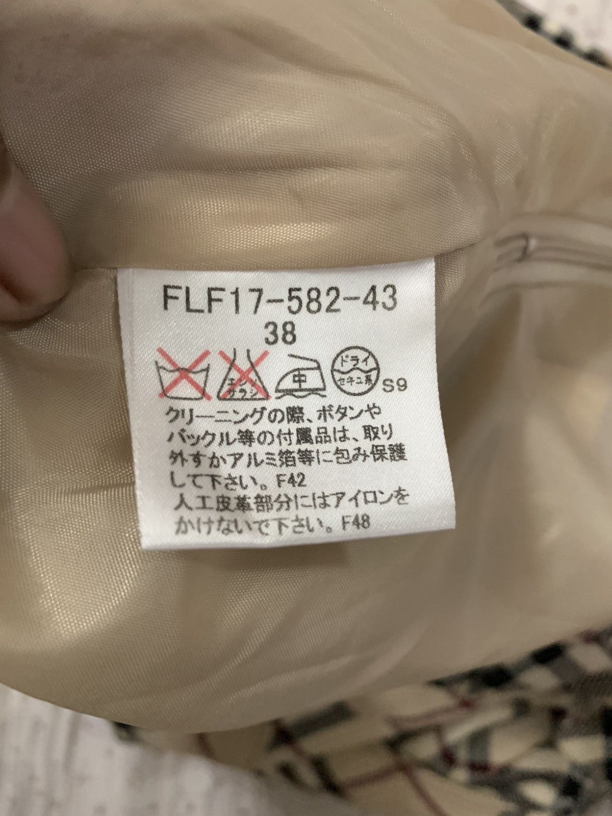 Burberry FINAL⚡️Vintage Burberry London Blue Label Nova Check Skirts Size 28" / US 6 / IT 42 - 9 Thumbnail