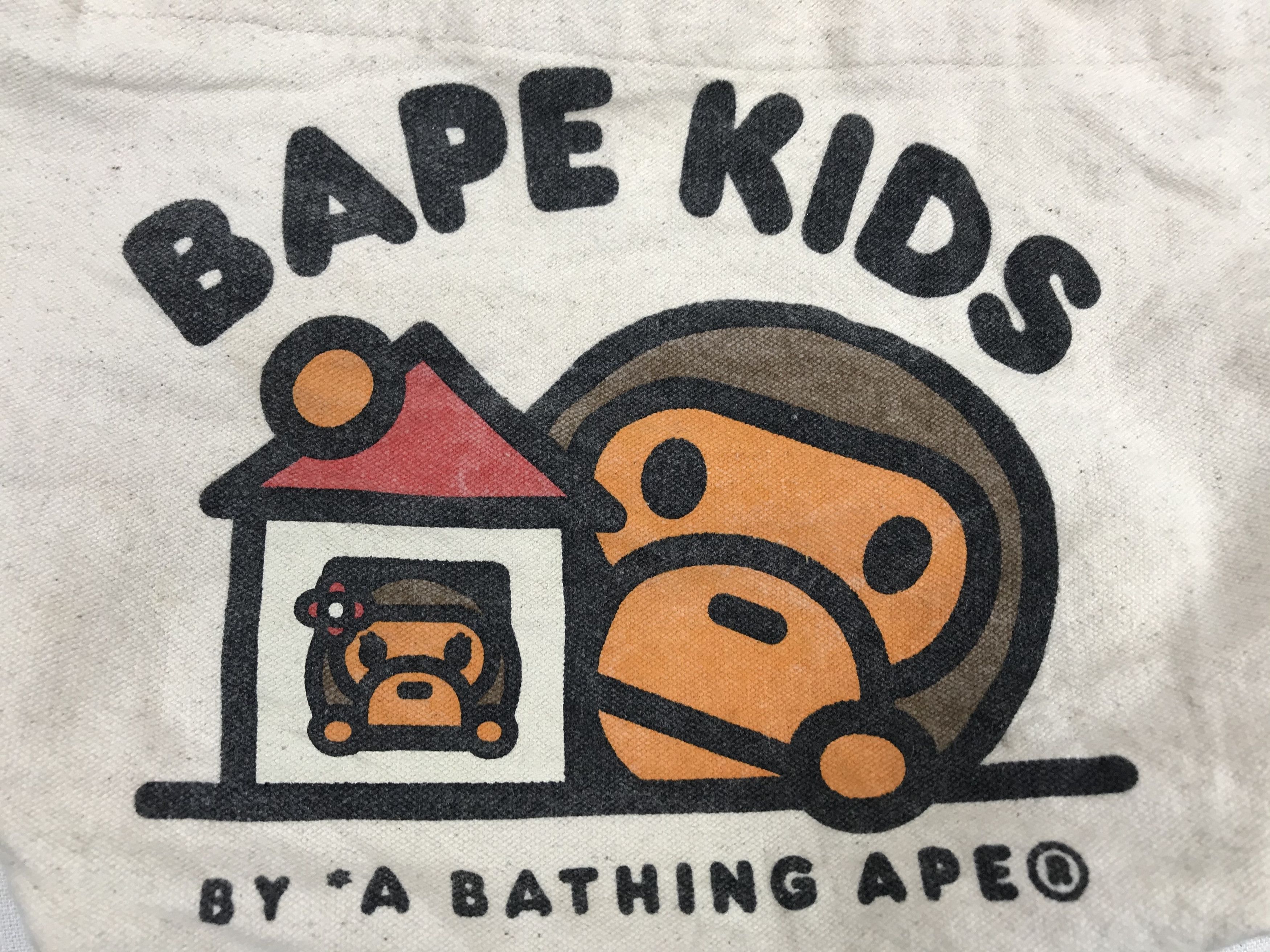 Bape Bape Kids Tote Bag Size ONE SIZE - 4 Thumbnail