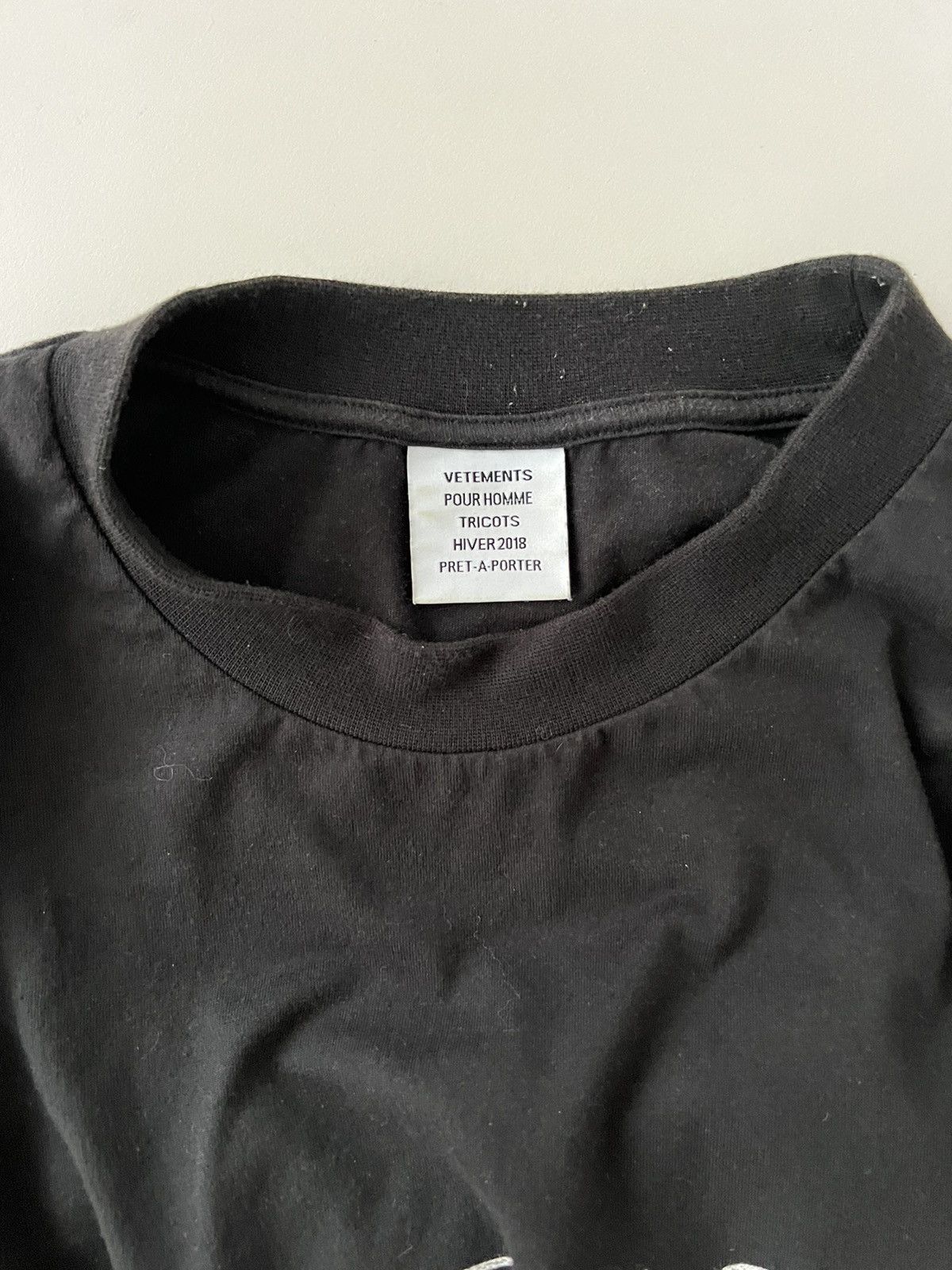 Vetements Vetements FW18 Ficken 3000 Printed T-shirt Size US L / EU 52-54 / 3 - 6 Thumbnail