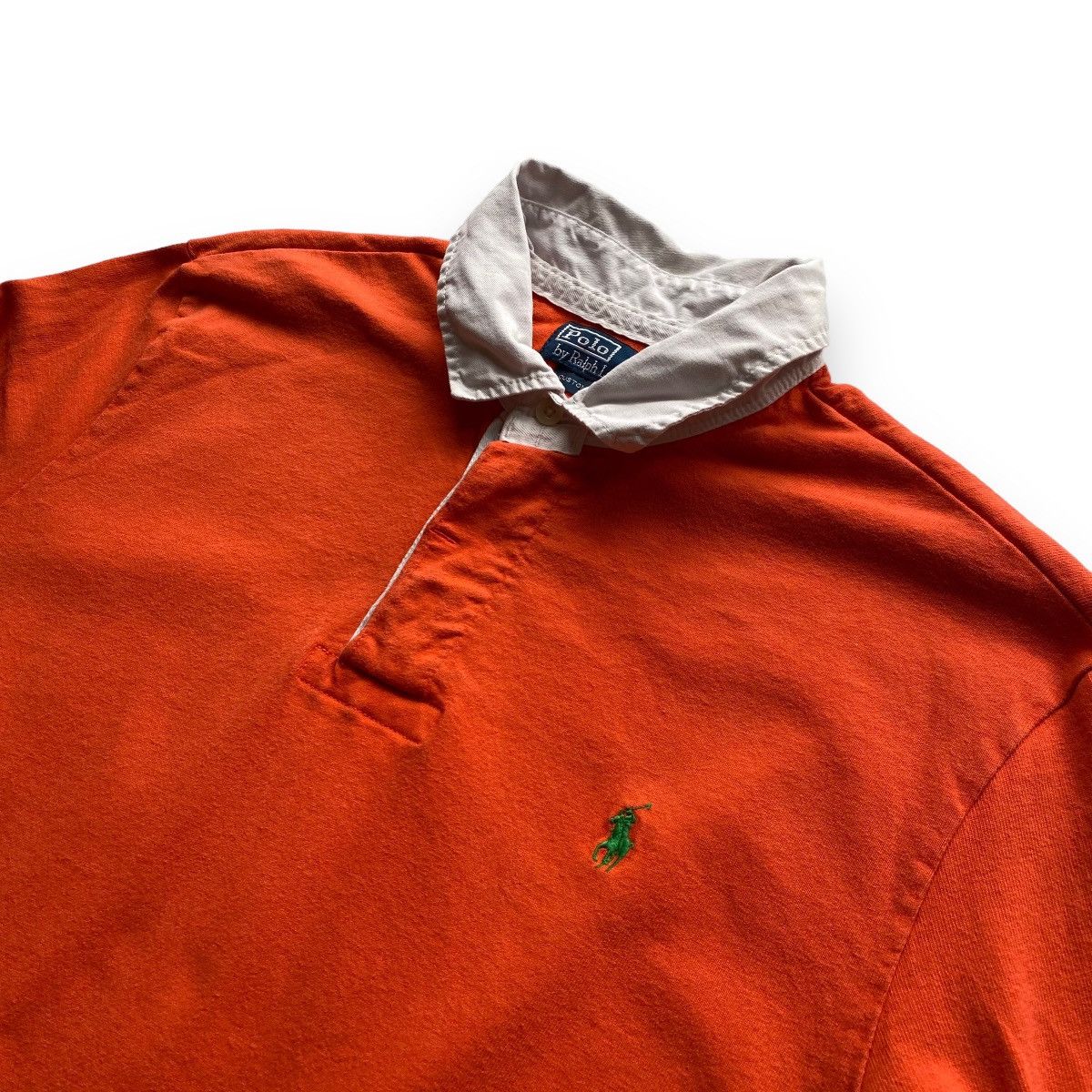 Japanese Brand × Polo Ralph Lauren × Vintage Polo Ralph Lauren Vintage Rugby Longsleeve Size US XL / EU 56 / 4 - 2 Thumbnail