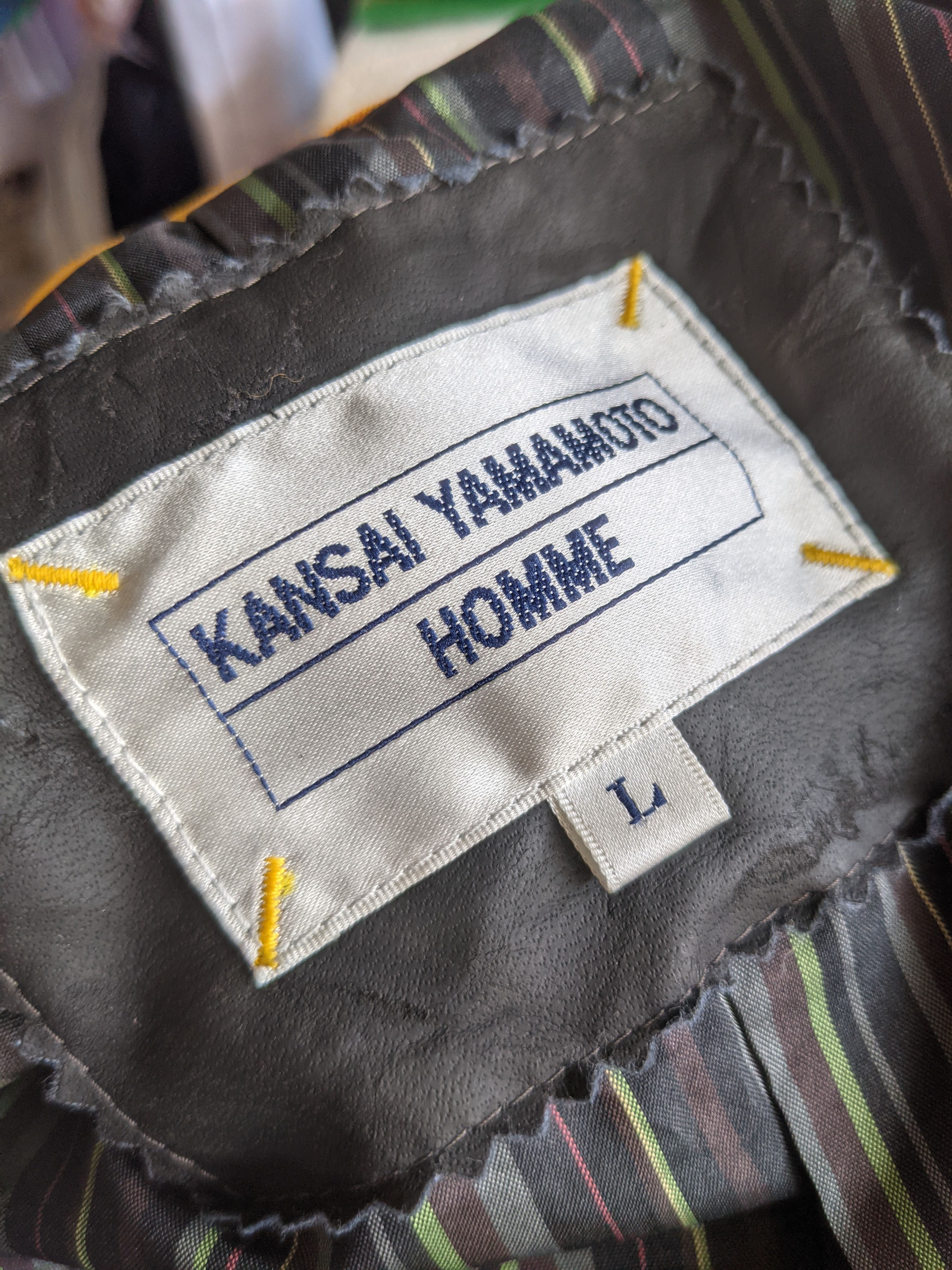Kansai Yamamoto Vintage Kansai Yamamoto Homme Tactical Jacket Size US L / EU 52-54 / 3 - 7 Thumbnail