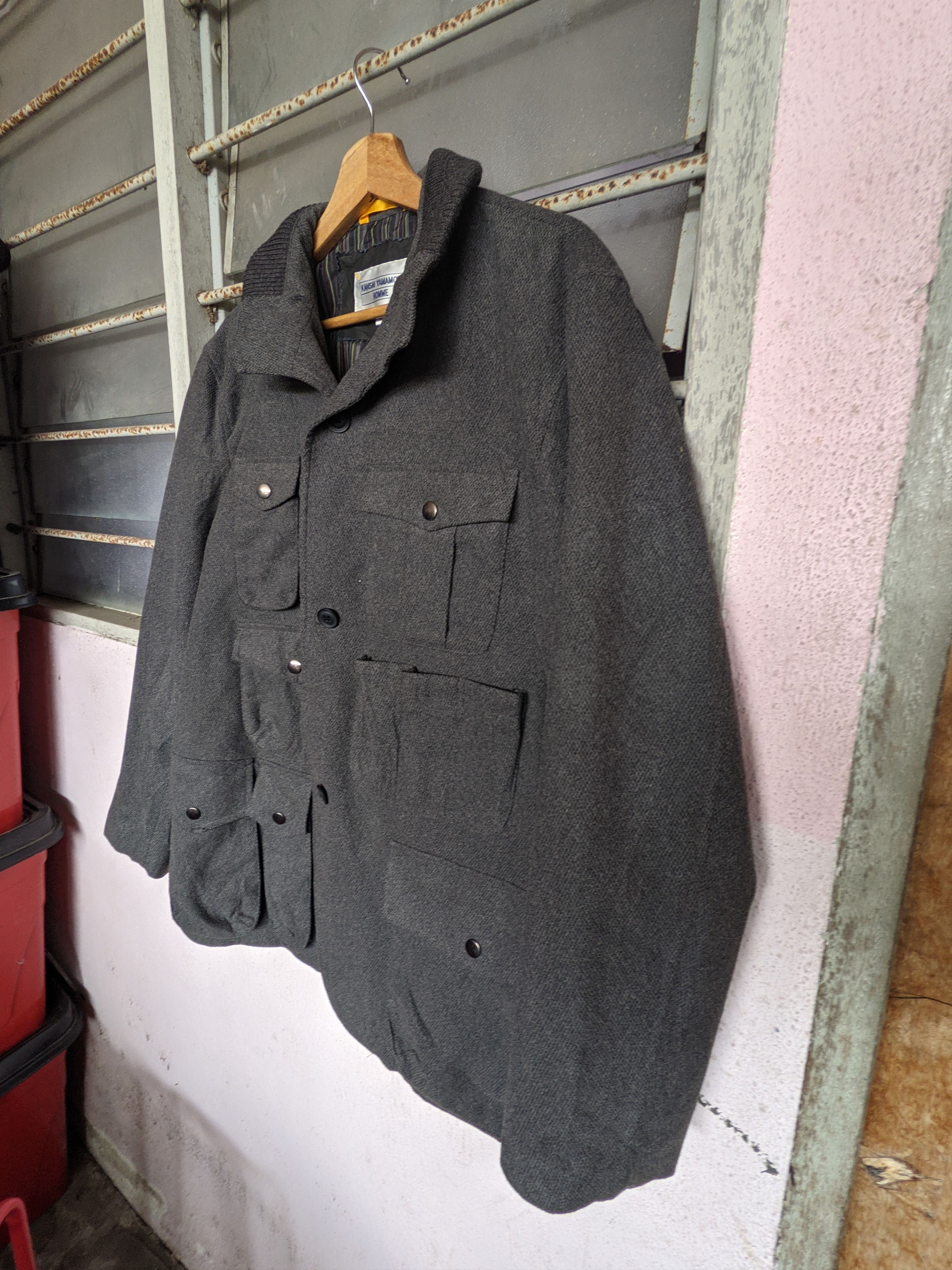 Kansai Yamamoto Vintage Kansai Yamamoto Homme Tactical Jacket Size US L / EU 52-54 / 3 - 4 Thumbnail