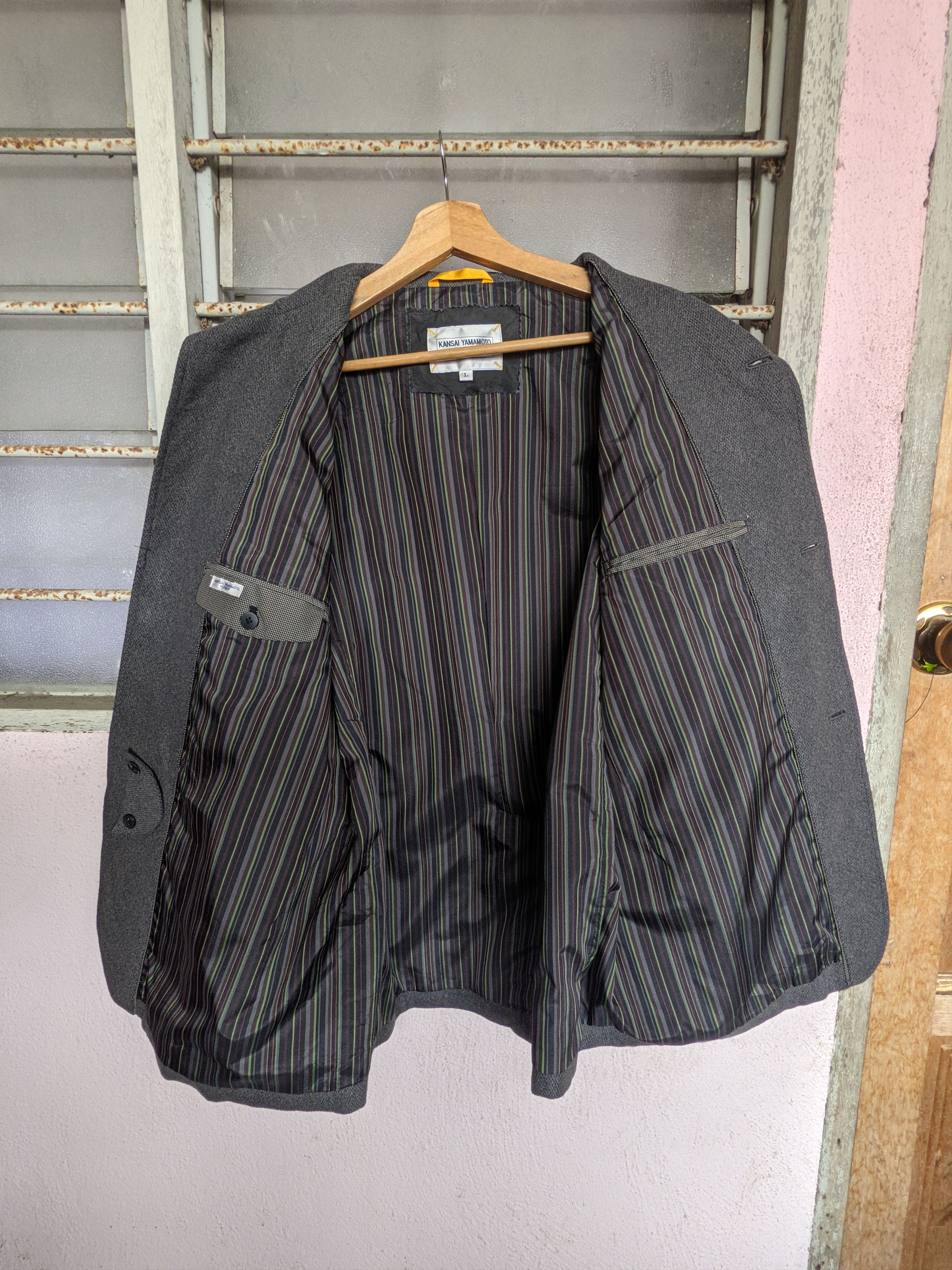 Kansai Yamamoto Vintage Kansai Yamamoto Homme Tactical Jacket Size US L / EU 52-54 / 3 - 6 Thumbnail