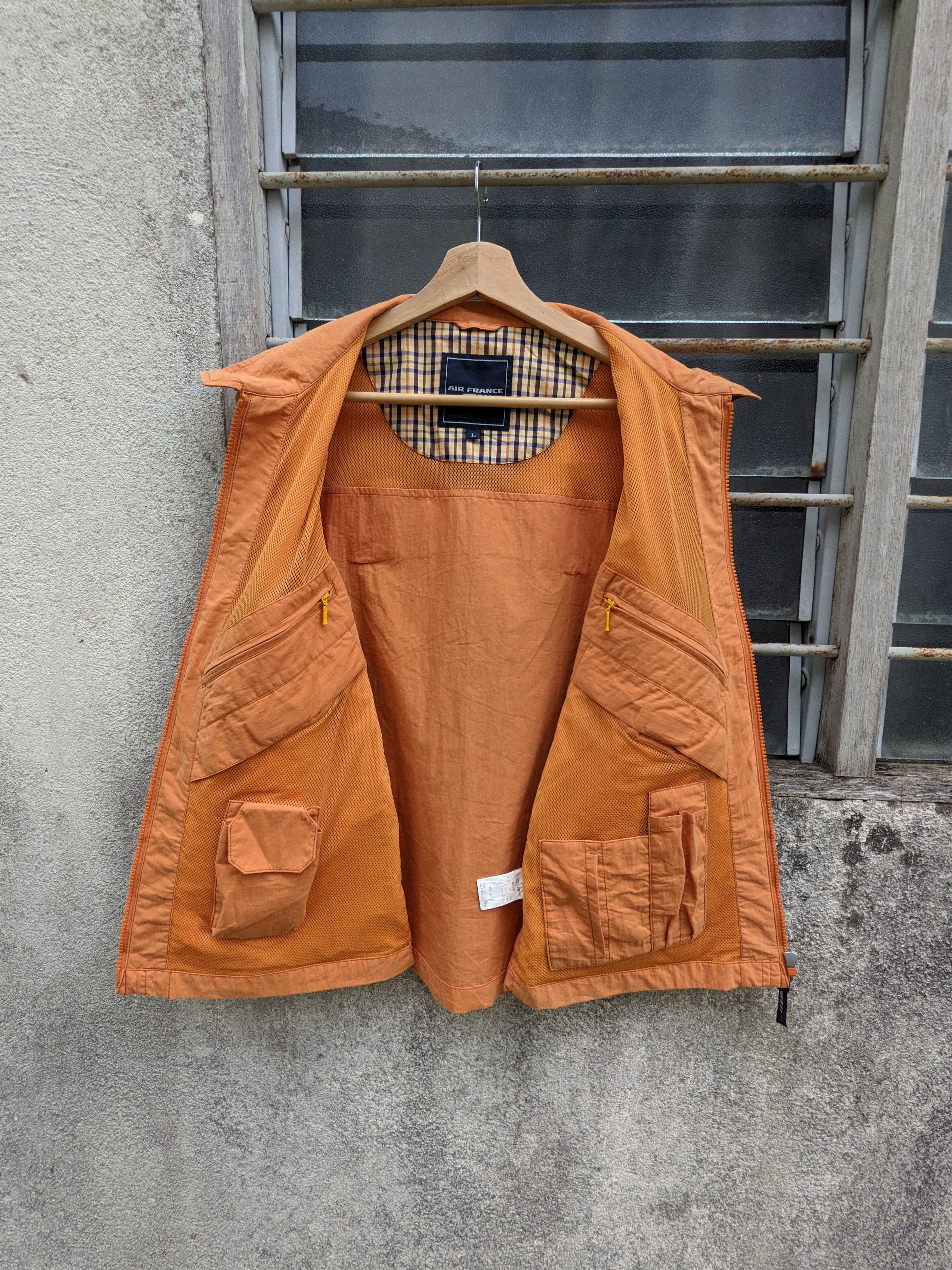 Vintage ⚡️Steals⚡️ Vintage Air France Techwear Vest Size US M / EU 48-50 / 2 - 6 Thumbnail