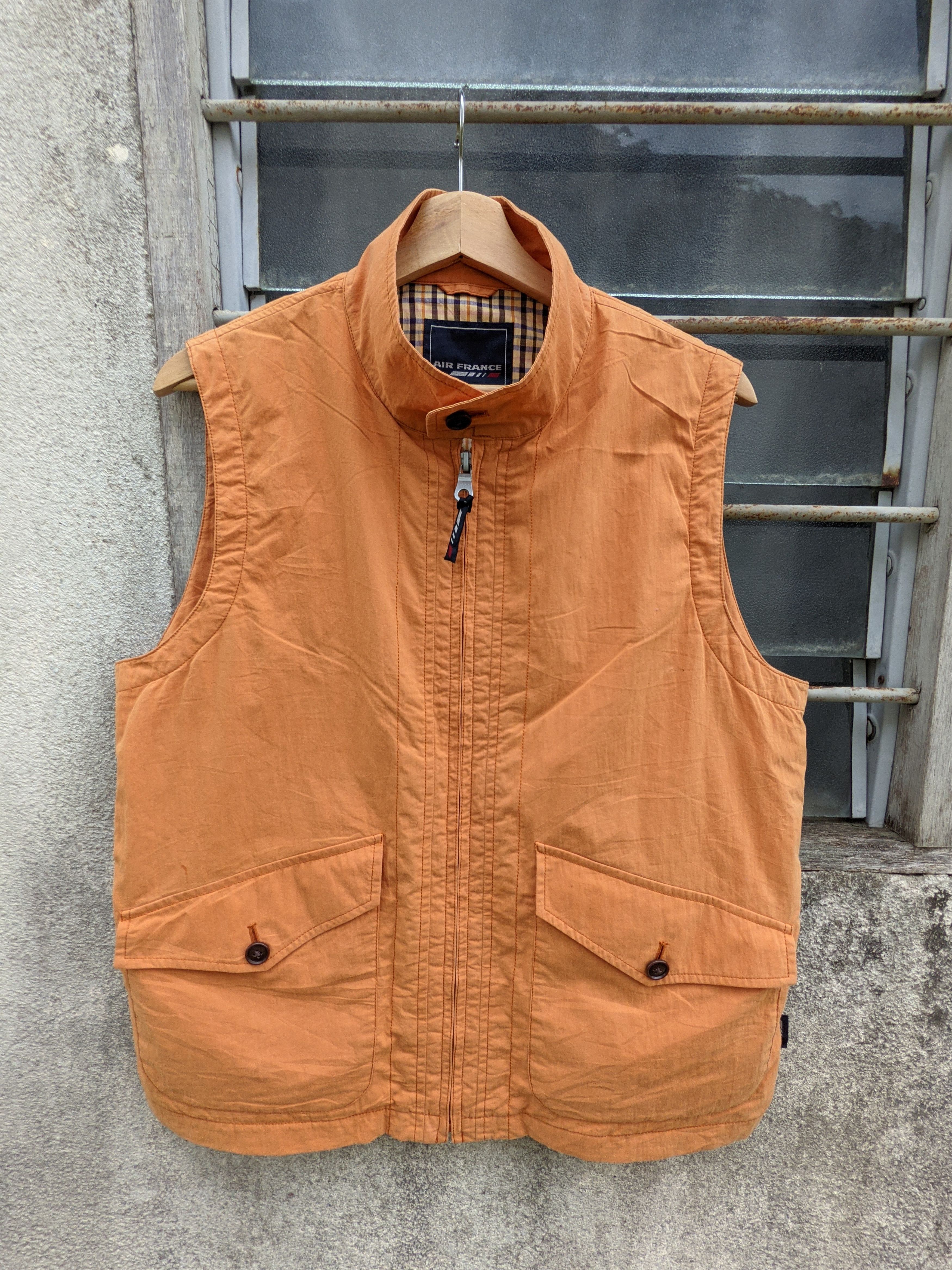 Vintage ⚡️Steals⚡️ Vintage Air France Techwear Vest Size US M / EU 48-50 / 2 - 5 Thumbnail