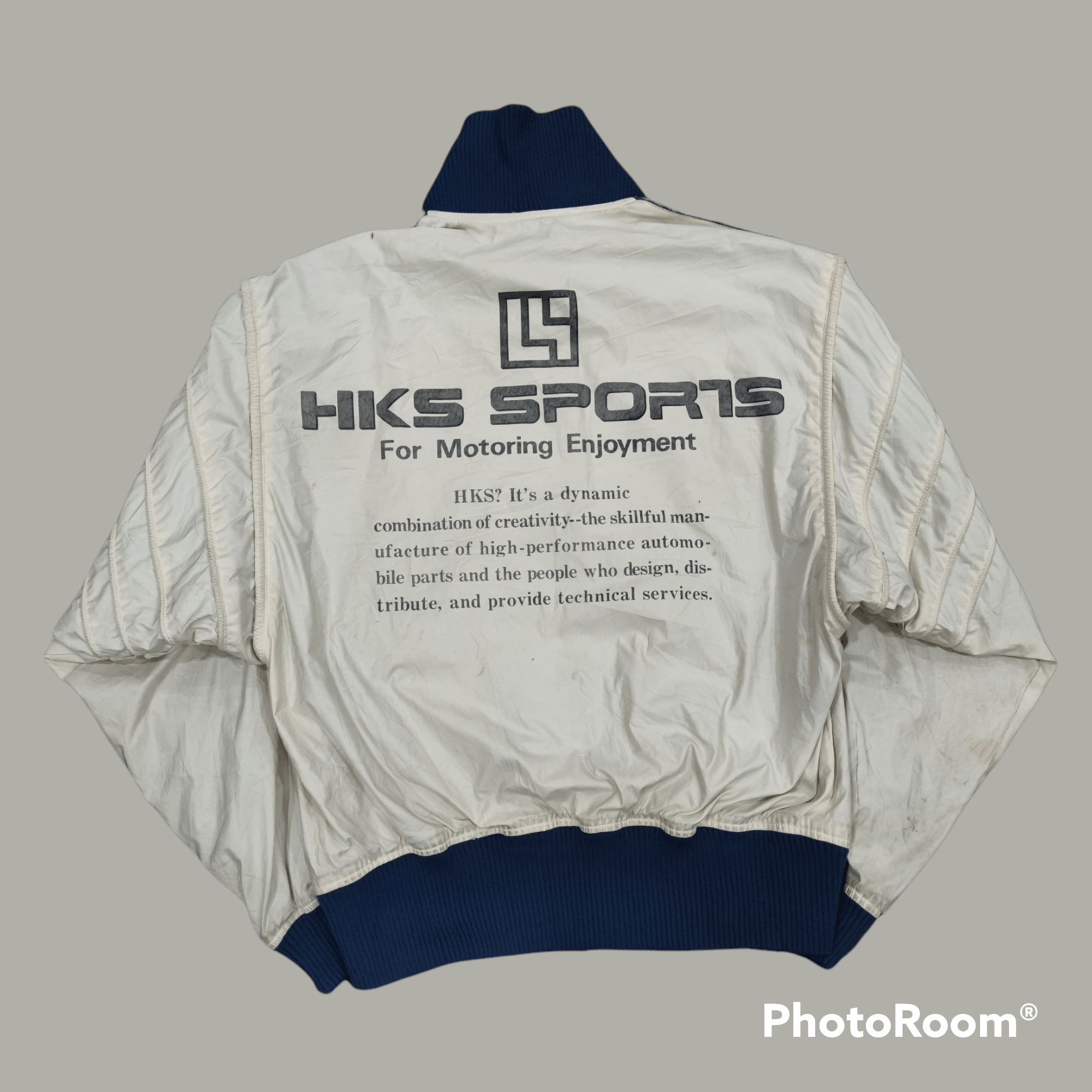 image of Racing x Sports Specialties Vintage Hks Sports For Motoring Enjoyment Jacket, Men's (Size Small)