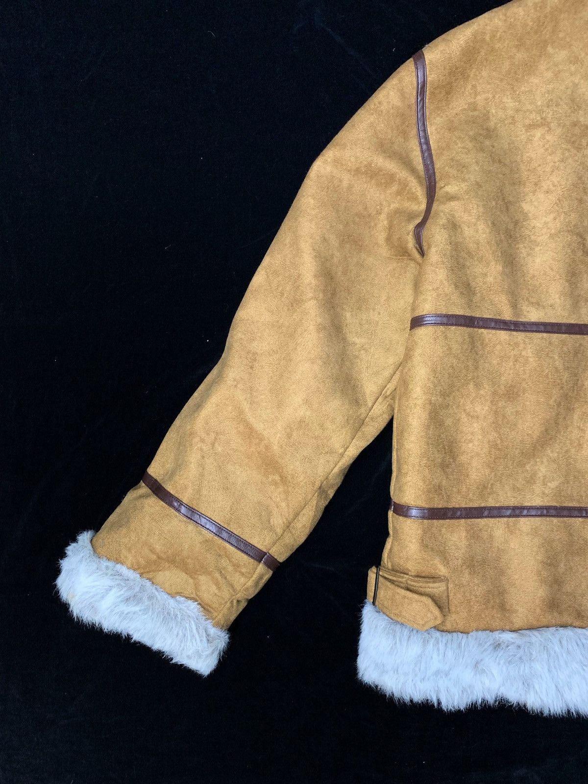 Japanese Brand RARE ‼️ Faux Fur Sherpa Lined Coat Jacket Size US M / EU 48-50 / 2 - 8 Thumbnail